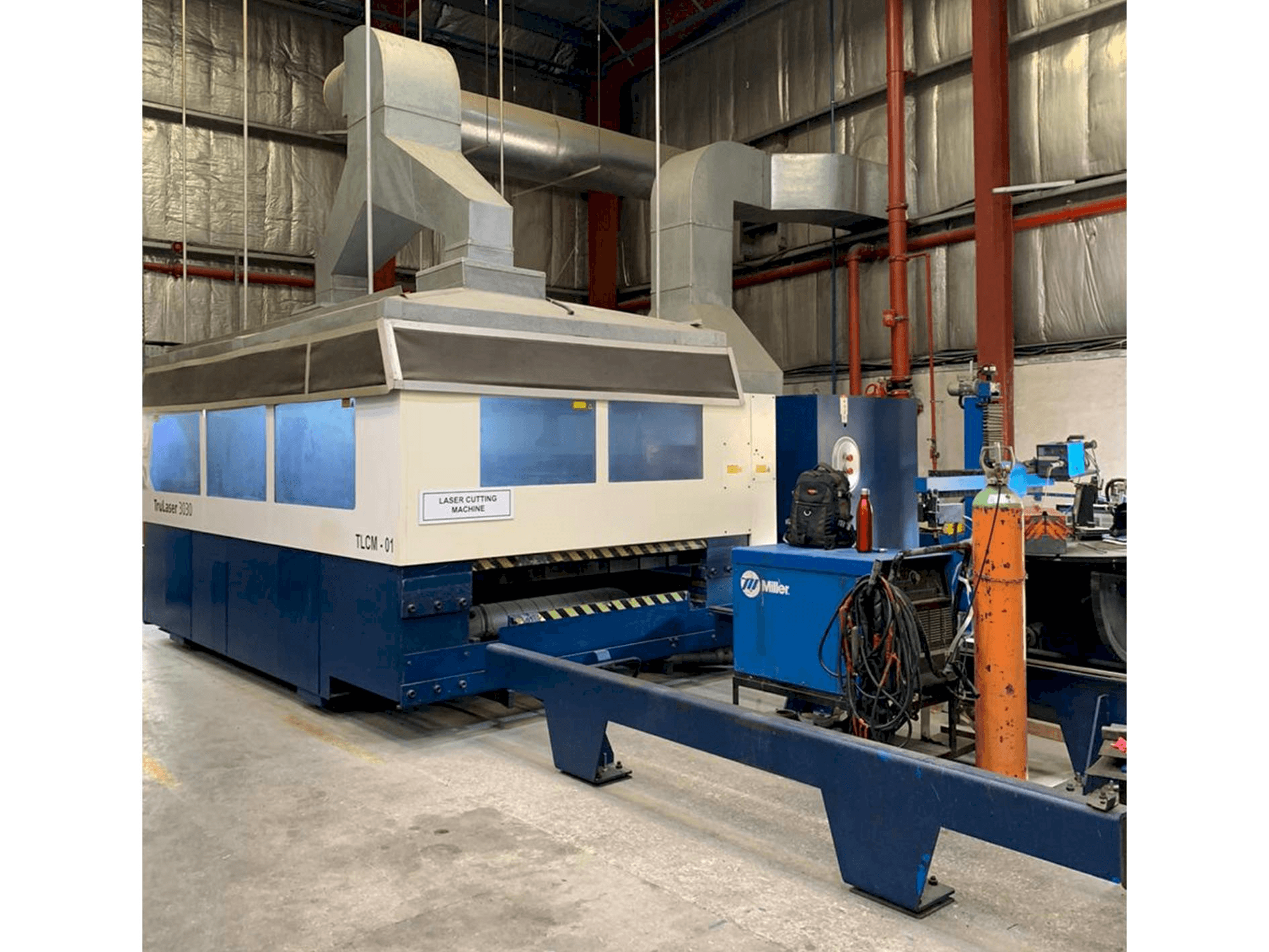 Masina Trumpf TruLaser 3030 eestvaade