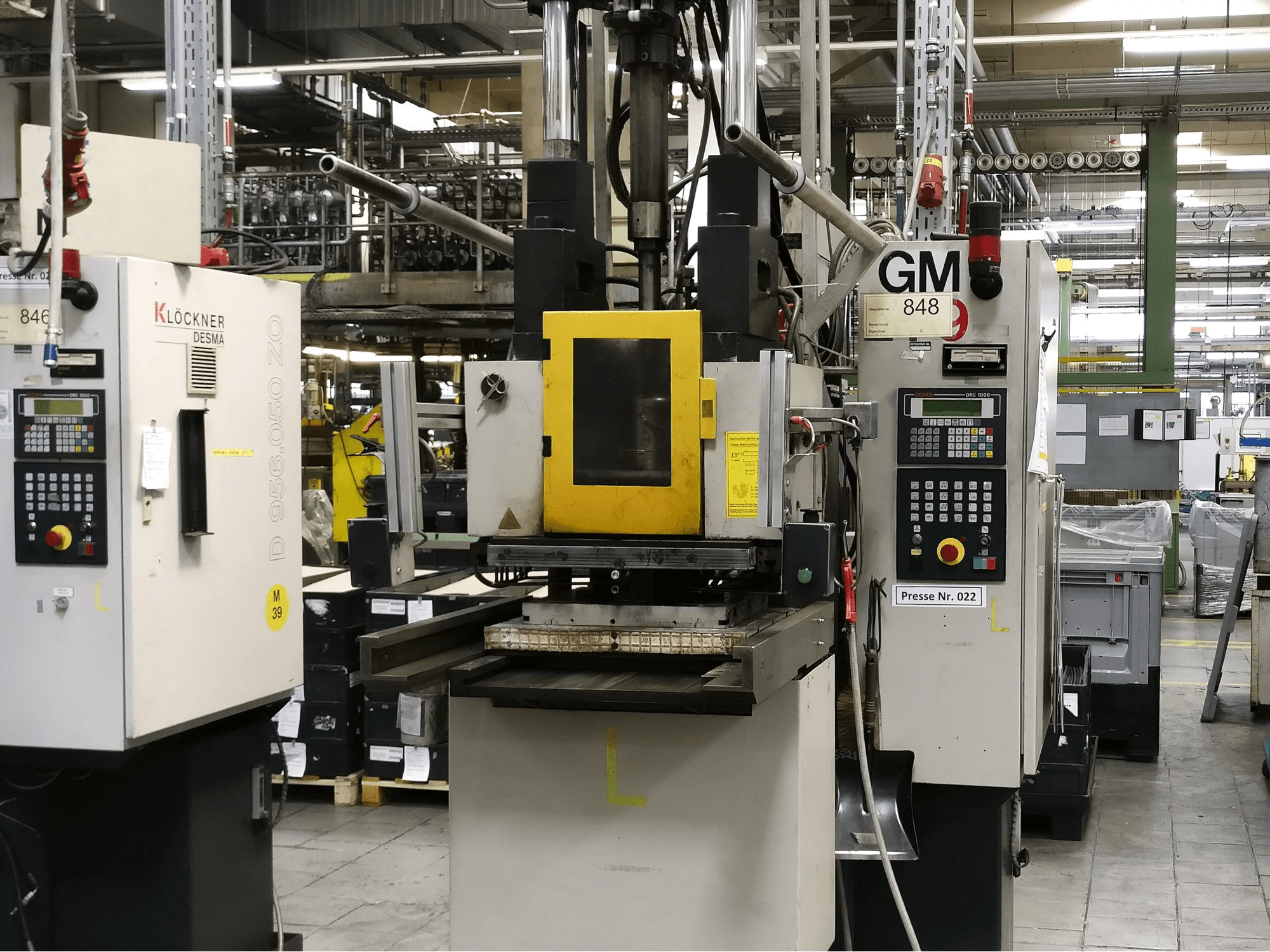 Masina Kloeckner Desma 956.050 eestvaade