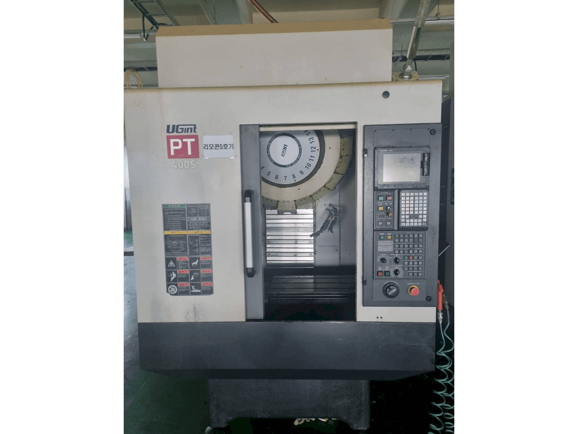 Masina UGINT PT400S eestvaade