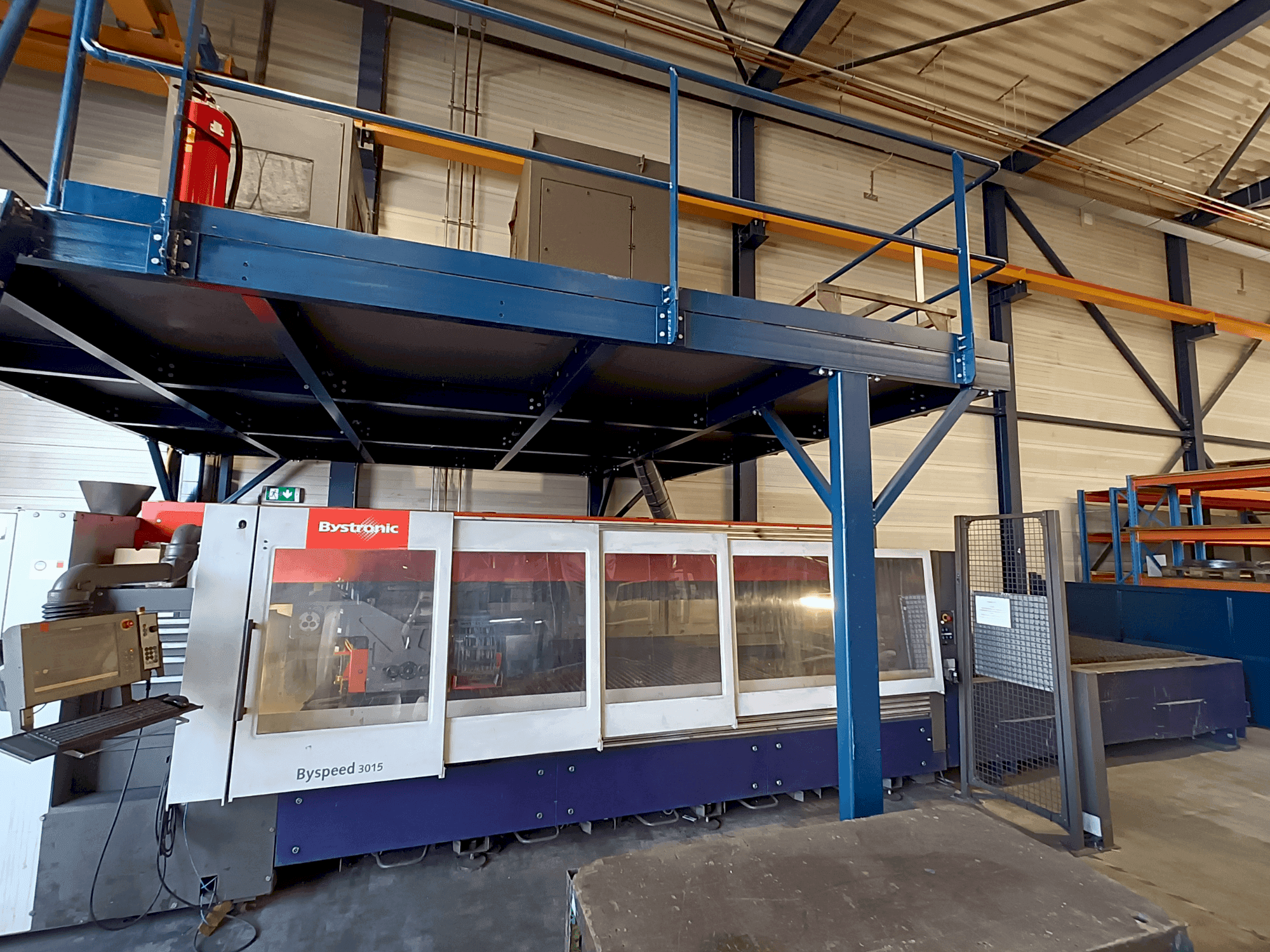 Masina Bystronic BySpeed 3015 eestvaade
