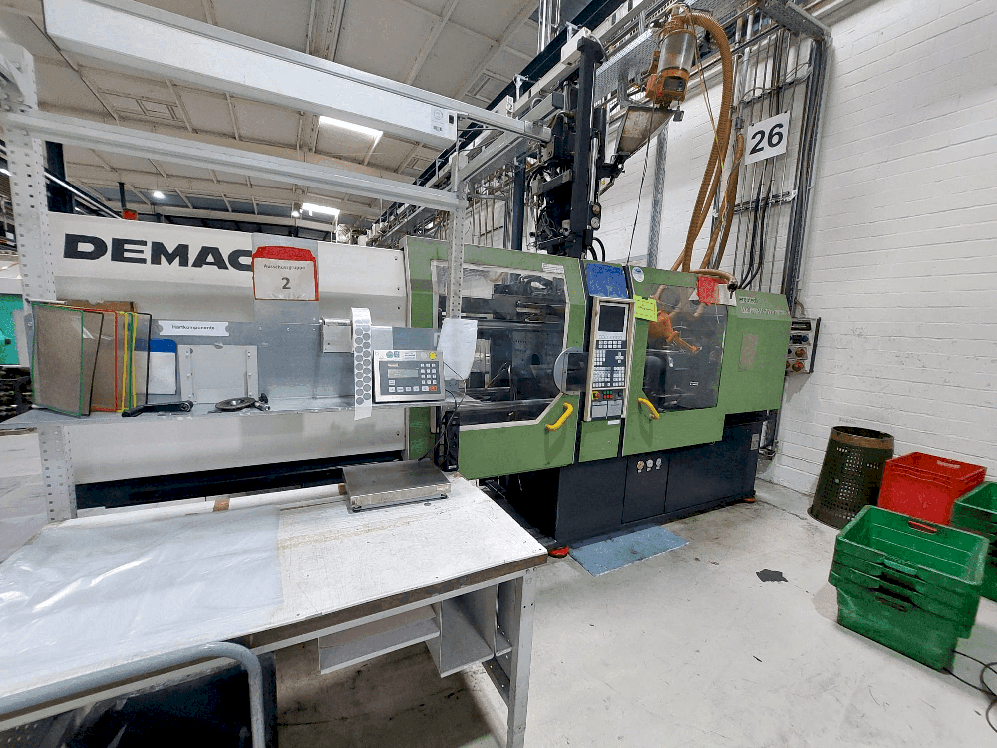 Masina DEMAG D110-310H/120V eestvaade