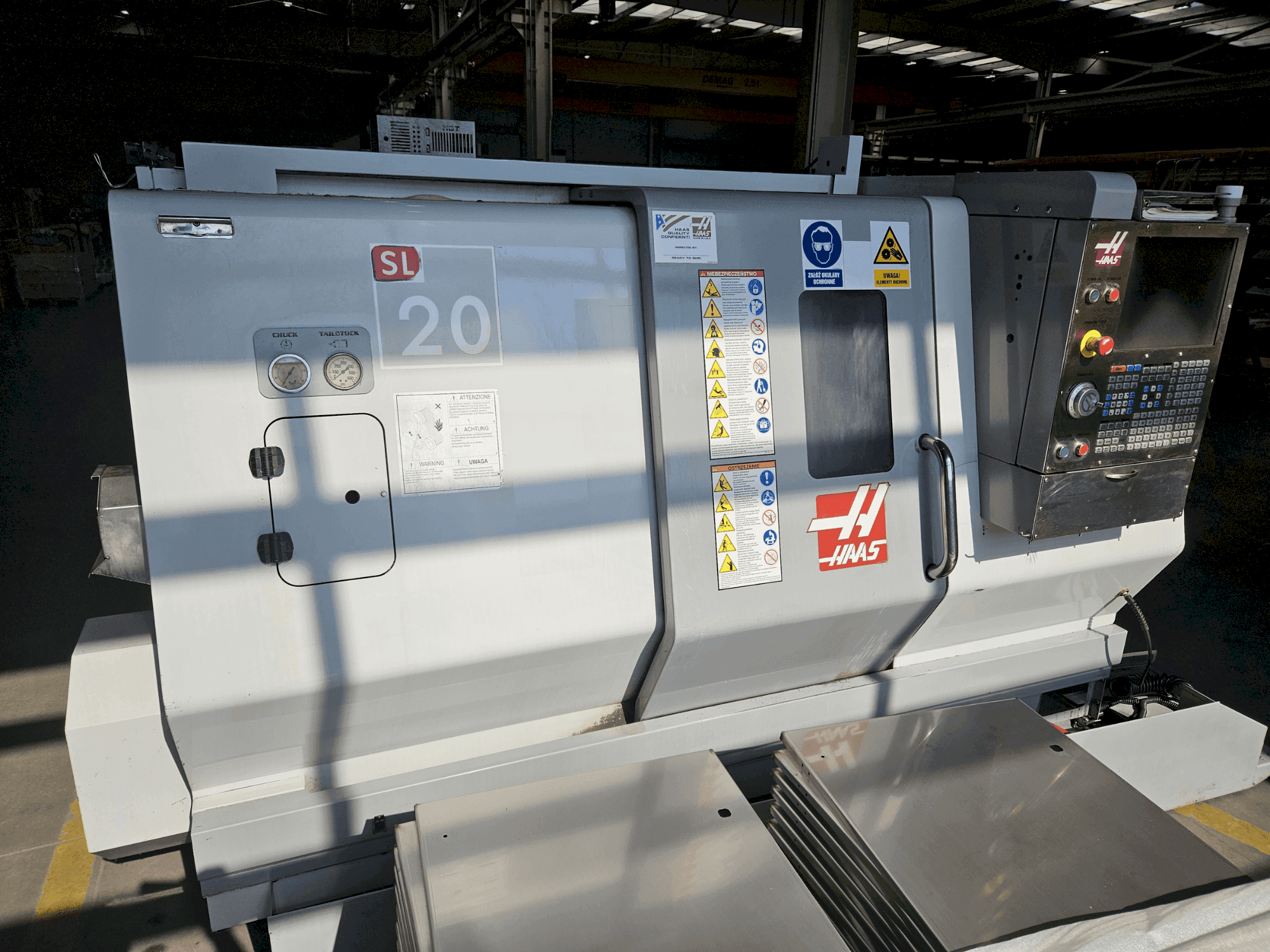 Masina HAAS SL-20 TBHE eestvaade