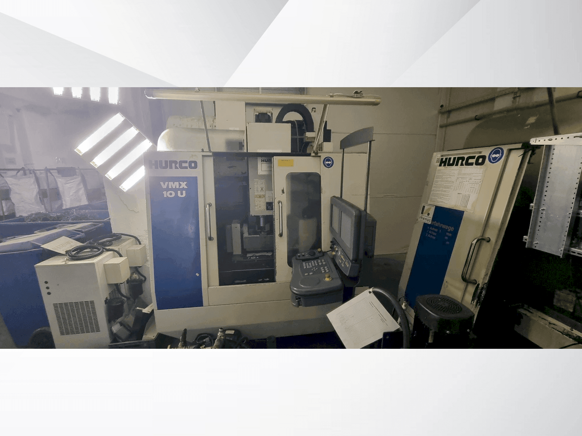 Masina Hurco VMX 10U eestvaade