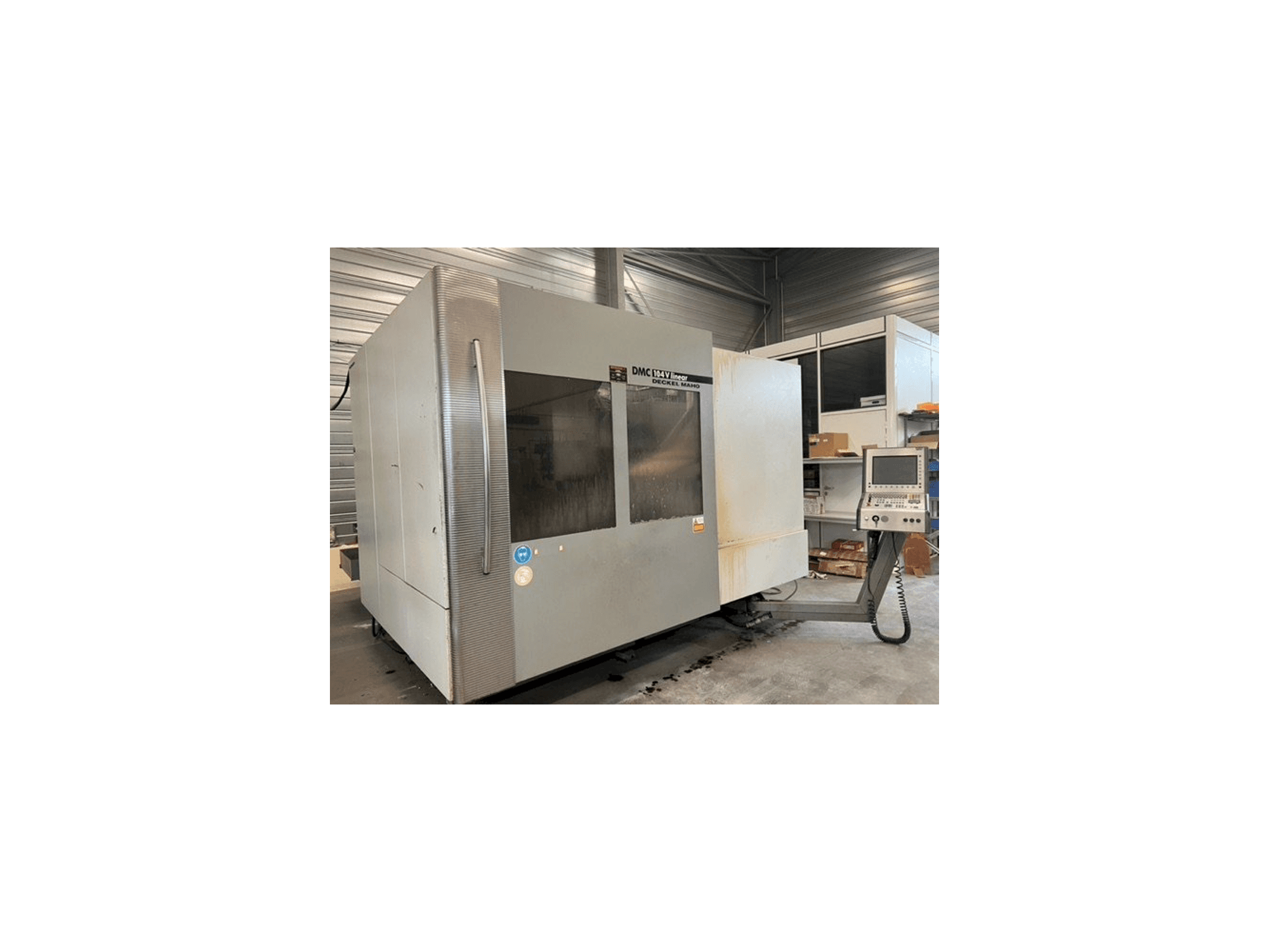 Masina DMG Deckel Maho 104 V linear eestvaade