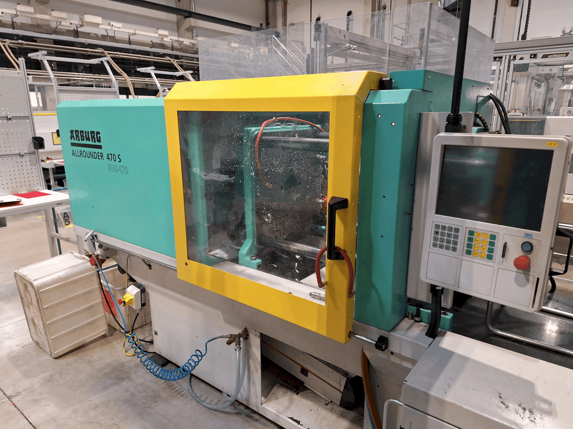 Masina Arburg 470 S 800-170 eestvaade