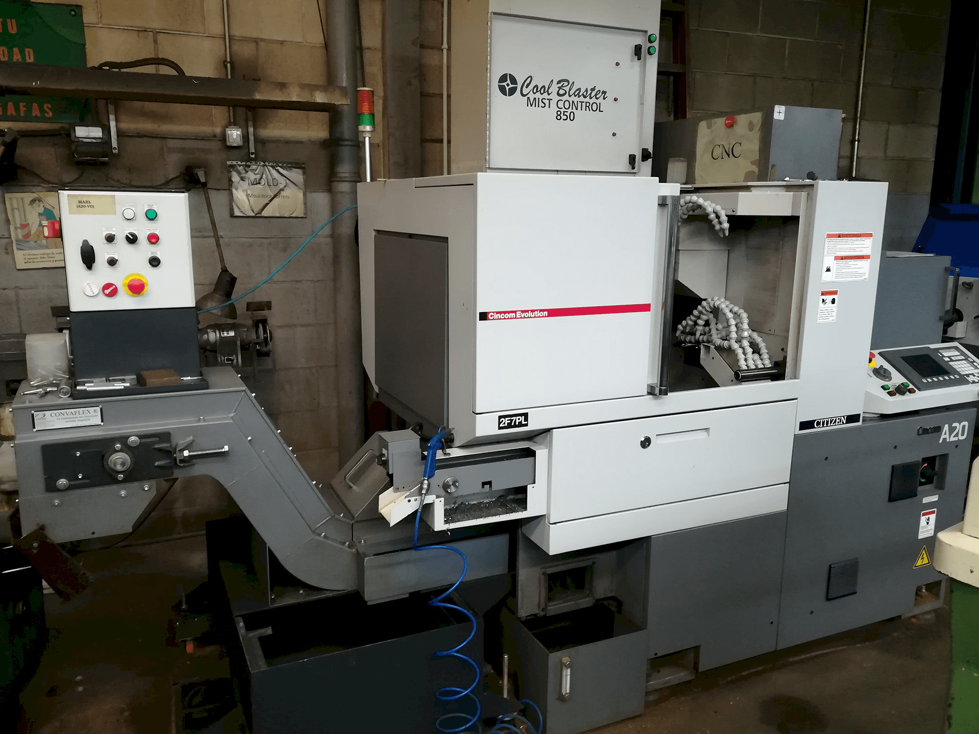 Masina CITIZEN Cincom A20 eestvaade