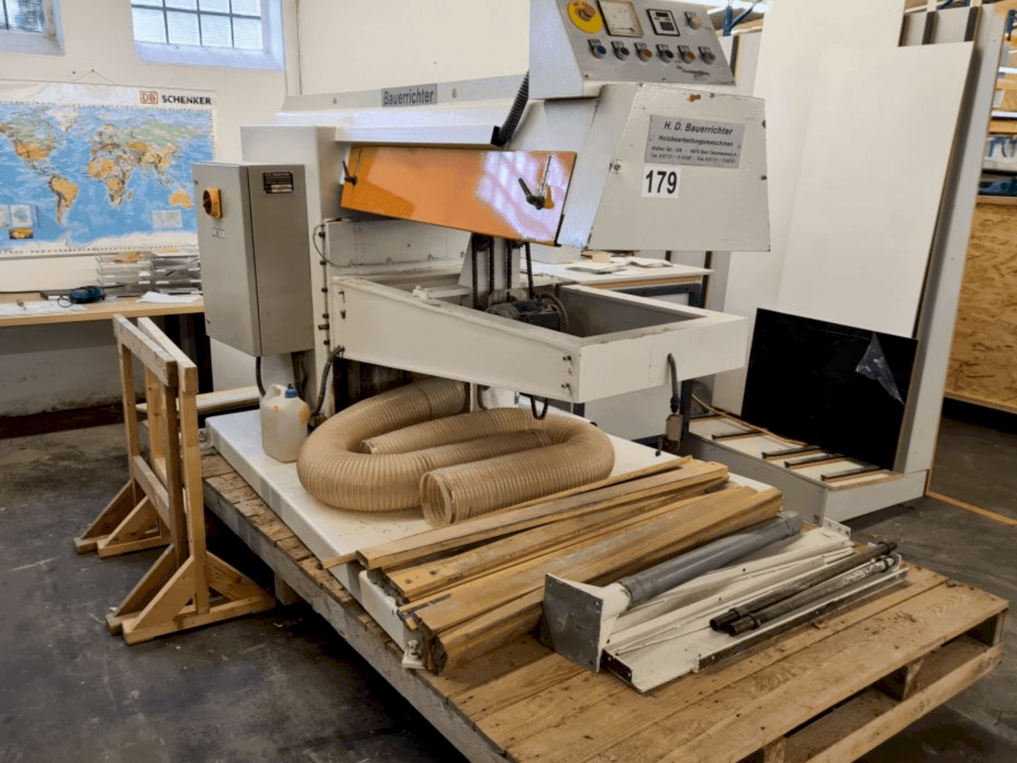 Masina BAUERRICHTER SL1 1350X3500 eestvaade