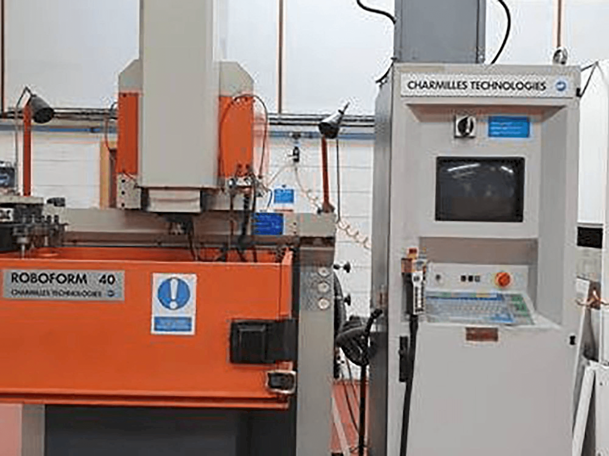 Masina CHARMILLES Roboform 40 eestvaade