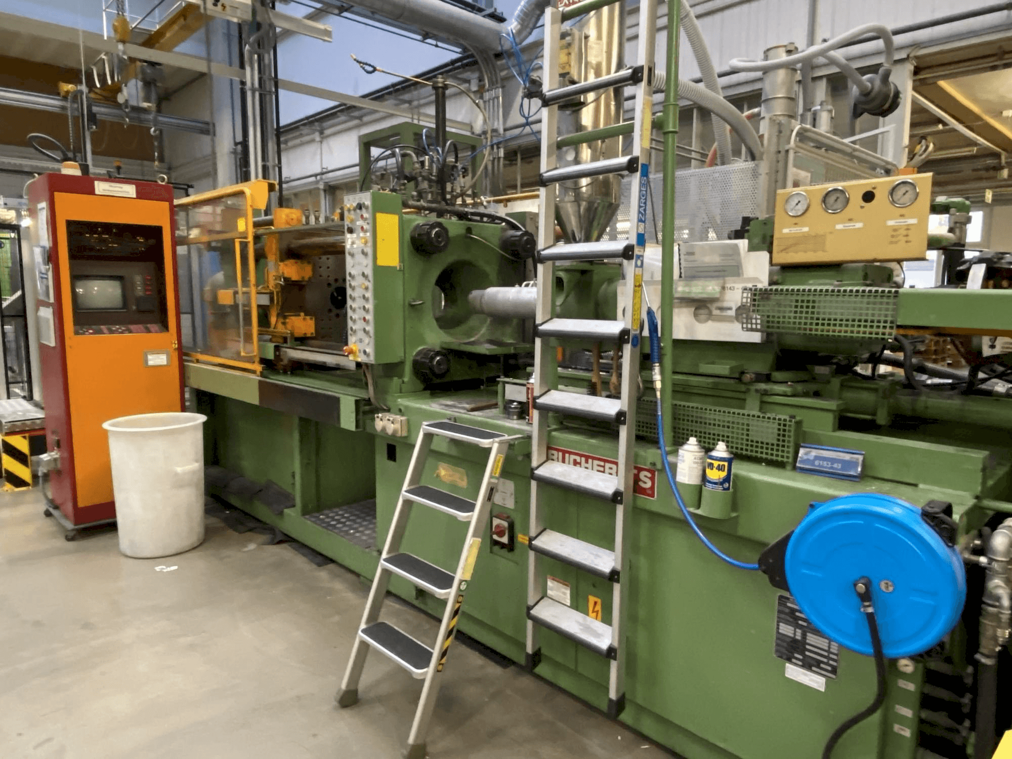 Masina Bucher TS 120 / S 500 / CNC eestvaade