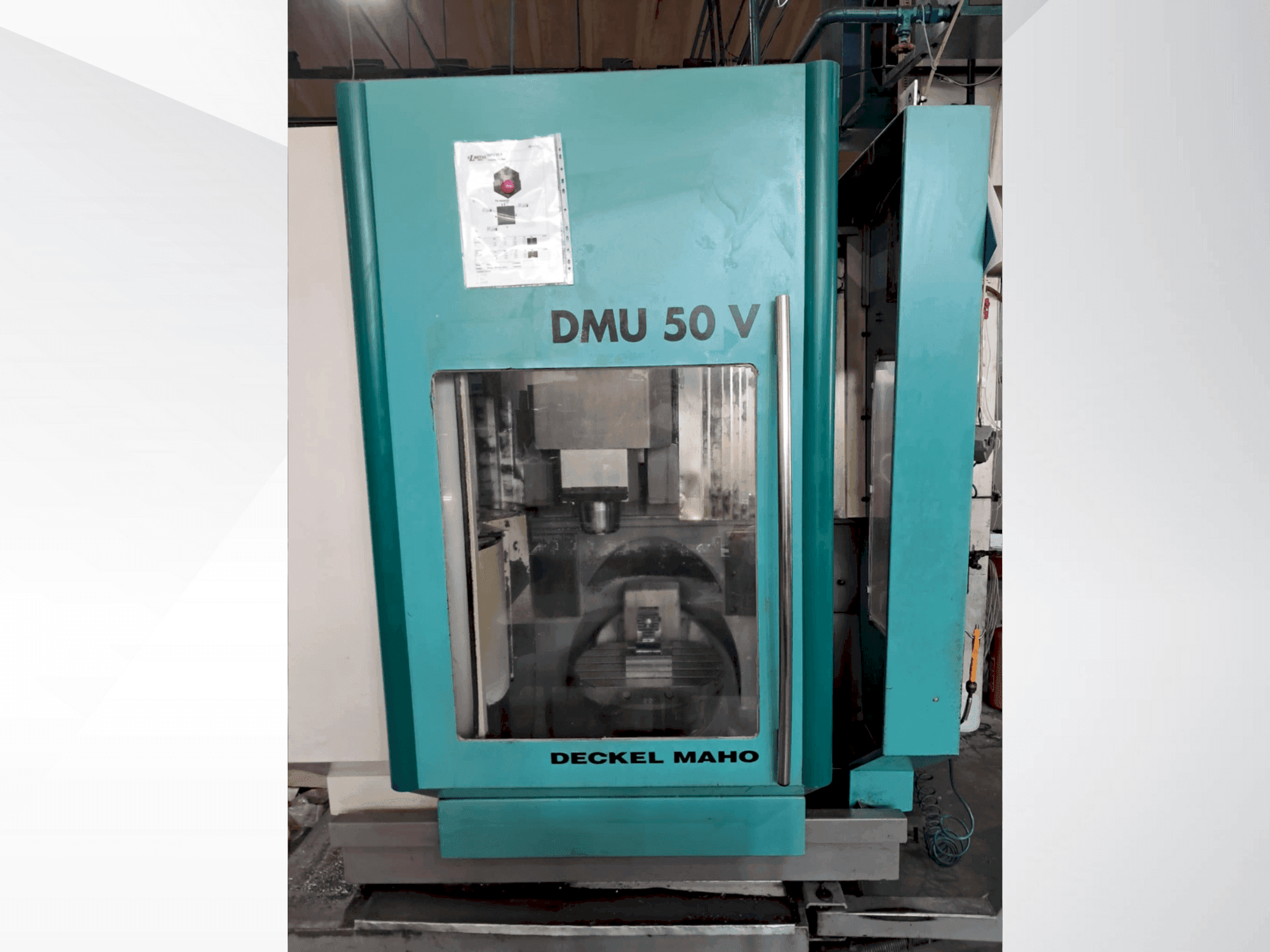 Masina DECKEL MAHO DMU 50V eestvaade