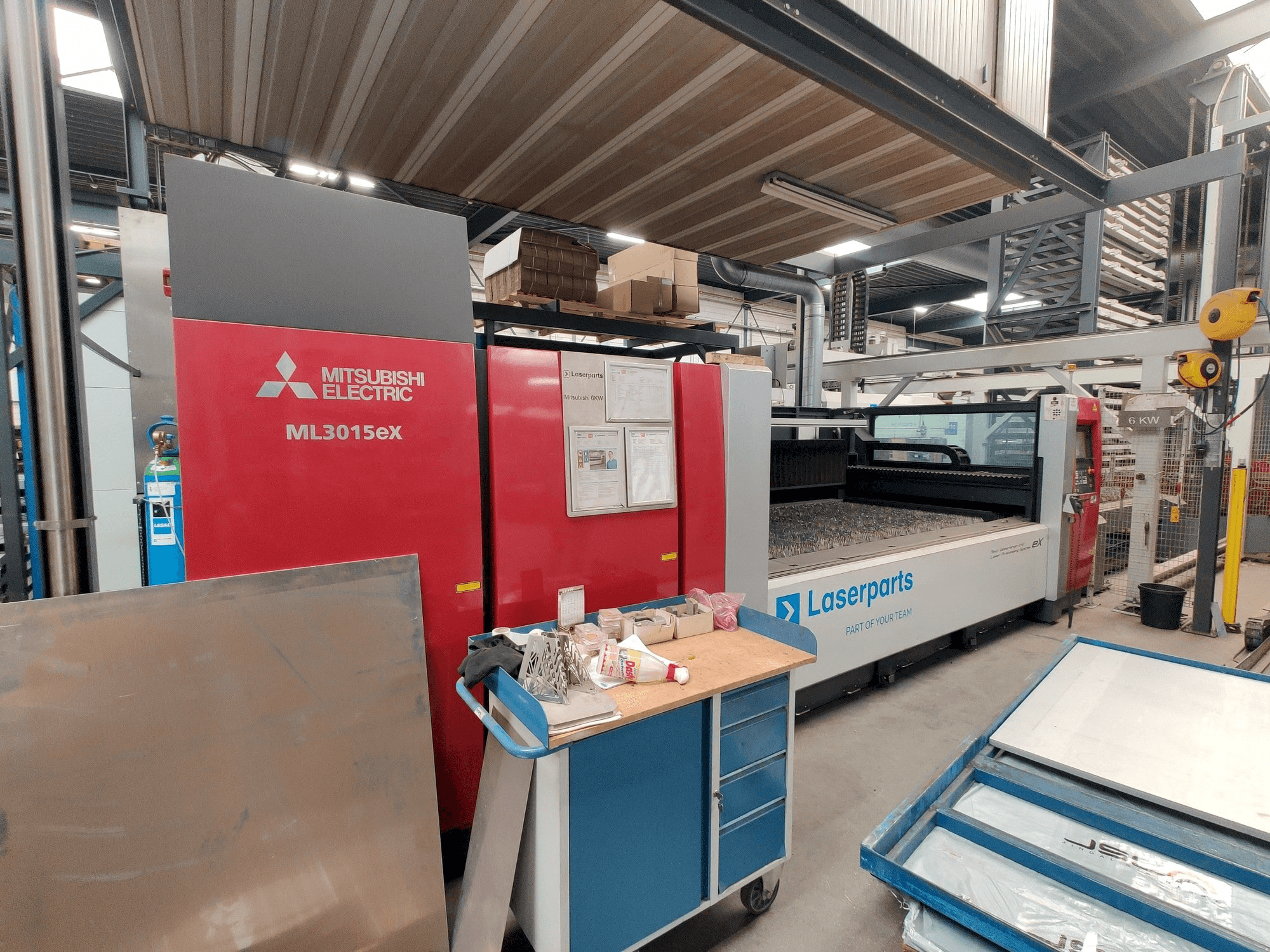 Masinavaade Mitsubishi ML3015eX(S2)-60XF vasakult