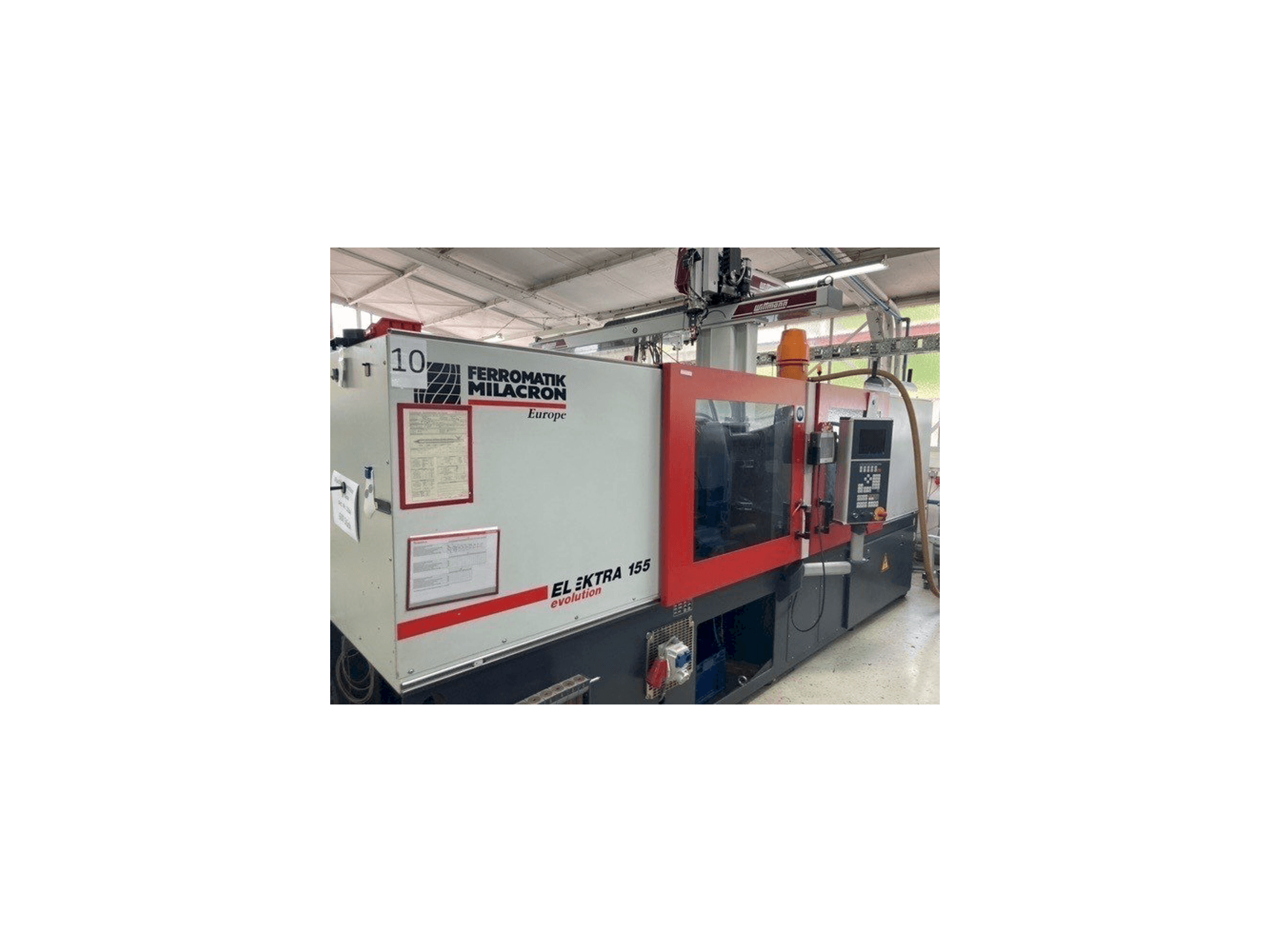 Masina FERROMATIK MILACRON EE 155 eestvaade