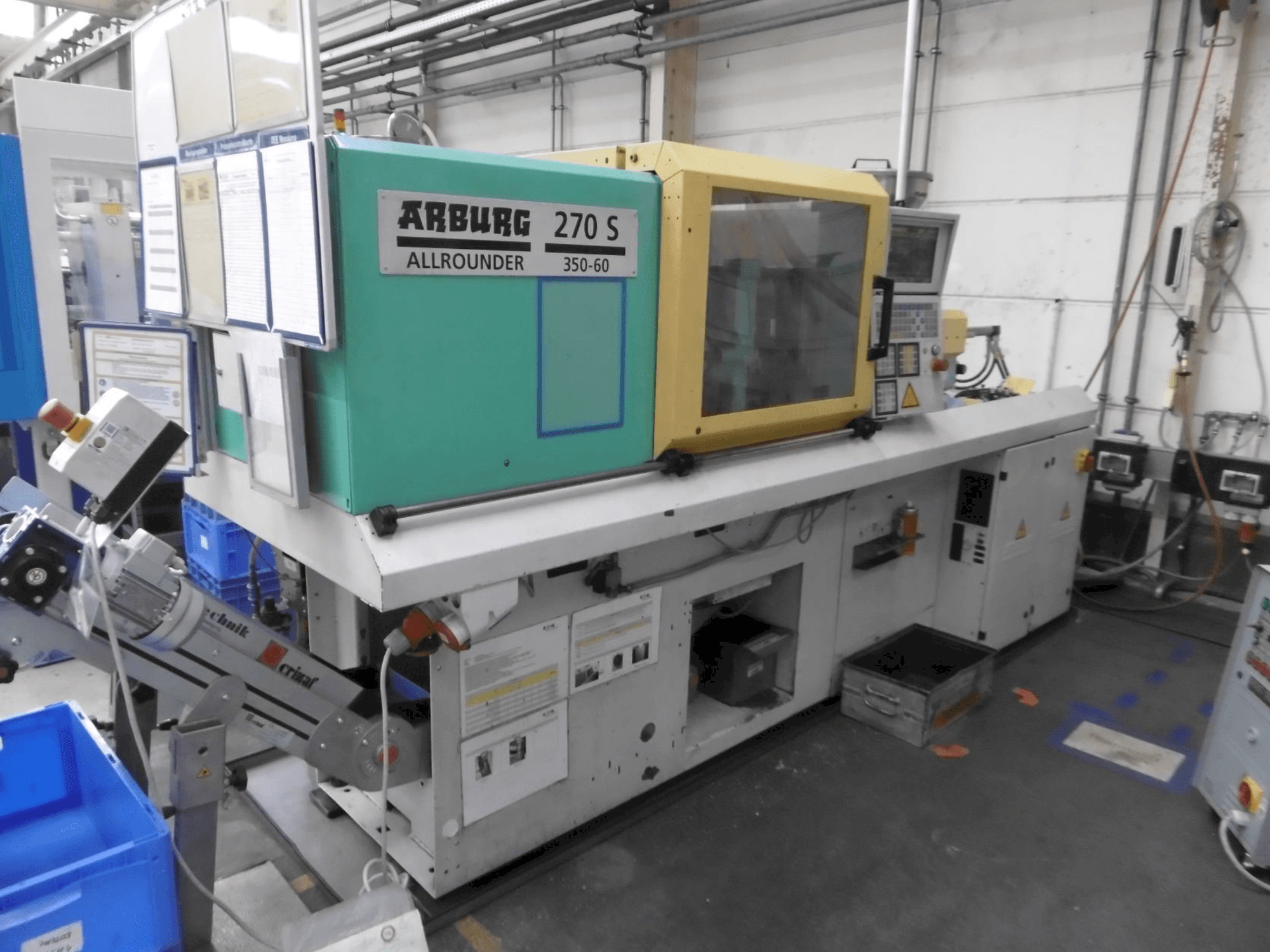 Masina Arburg 270S-350-60 eestvaade