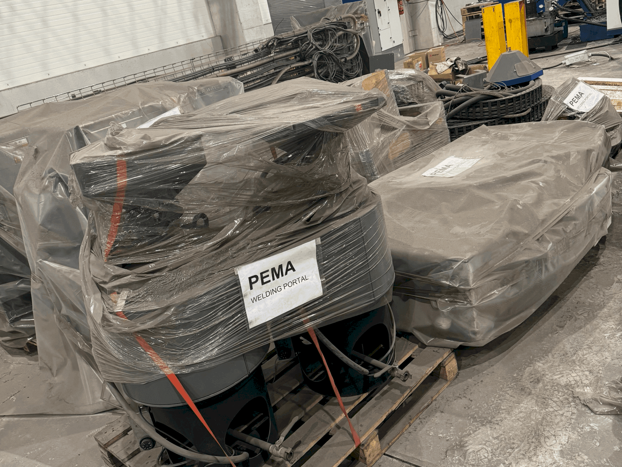 Masina PEMA Column & Boom HD 4x4 Twin SAW eestvaade