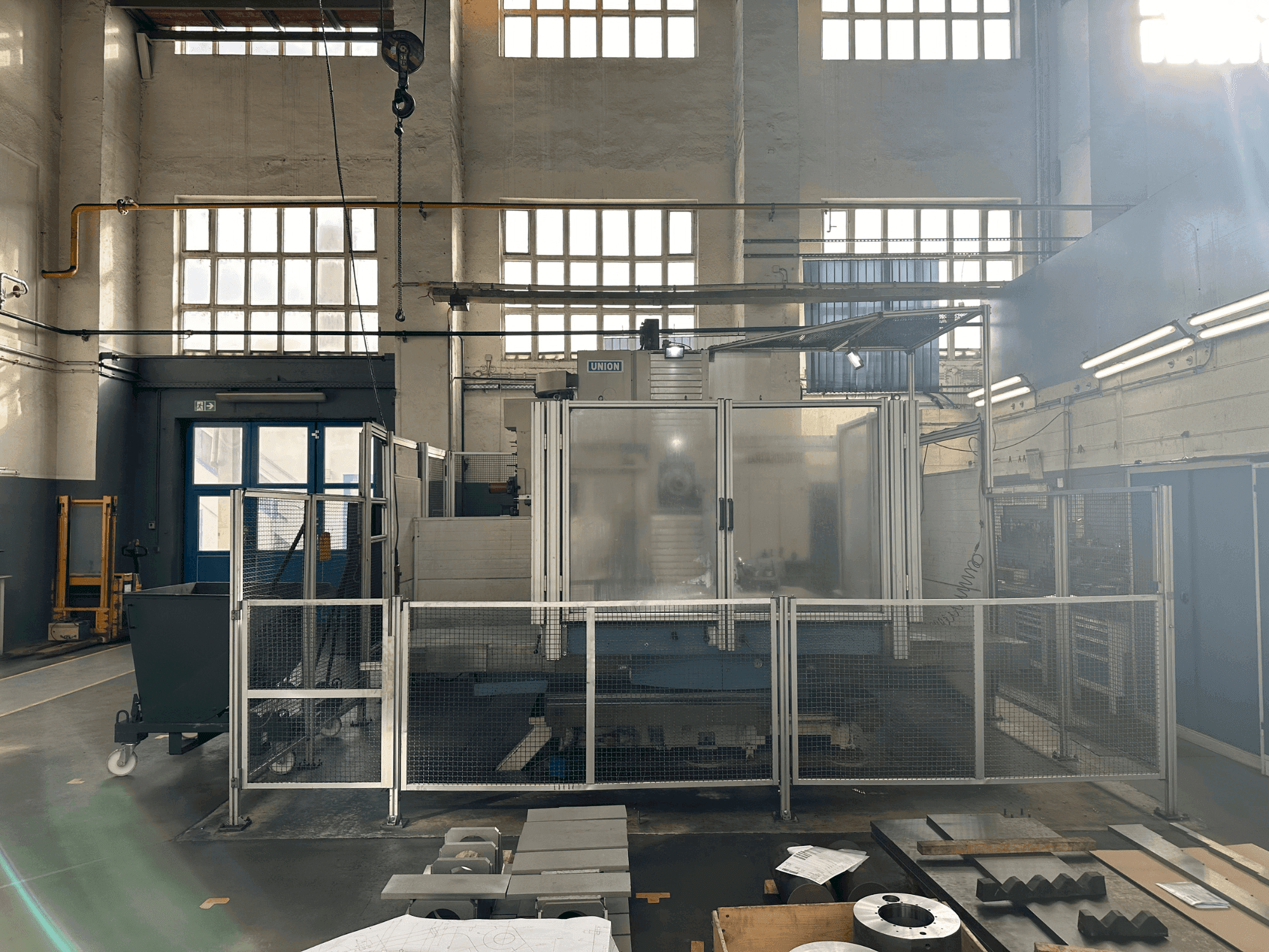 Masina Union TC 110 eestvaade