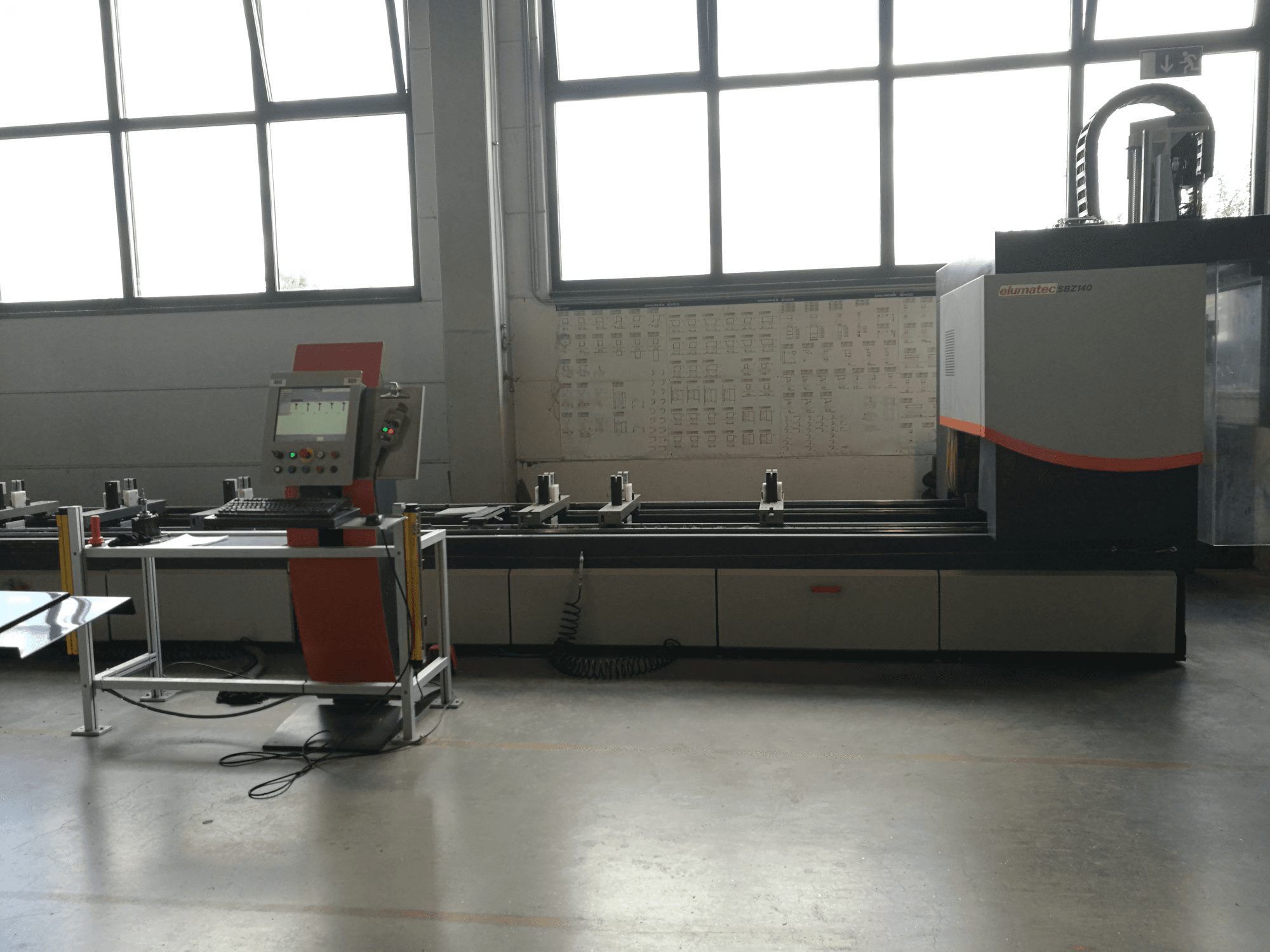 Masina elumatec SBZ 140 eestvaade