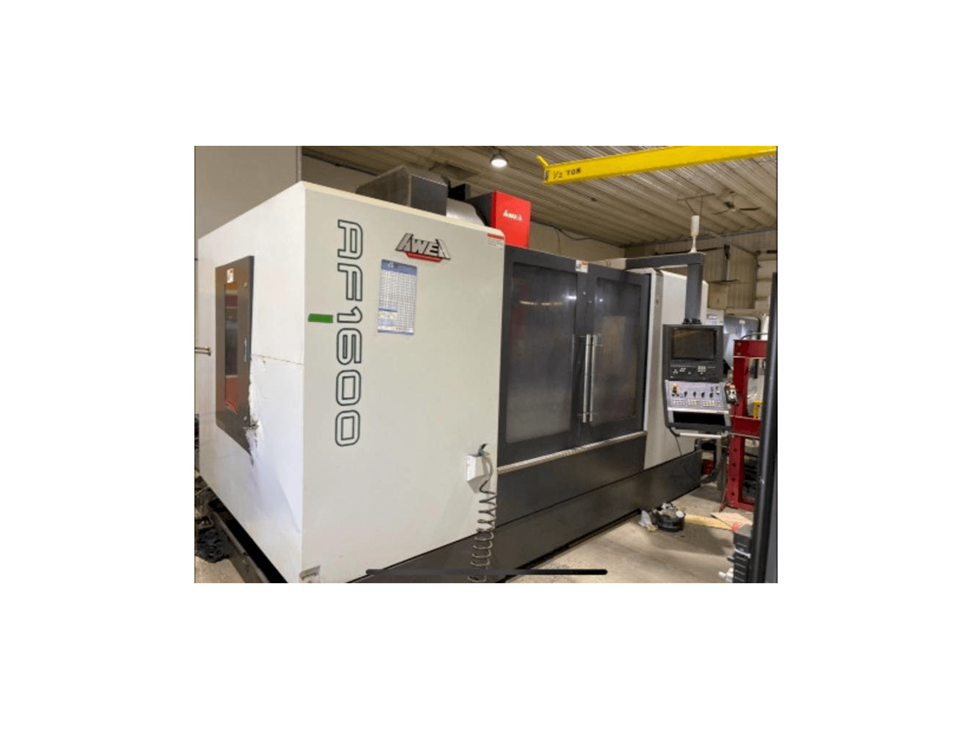 Masina AWEA AF-1600 eestvaade