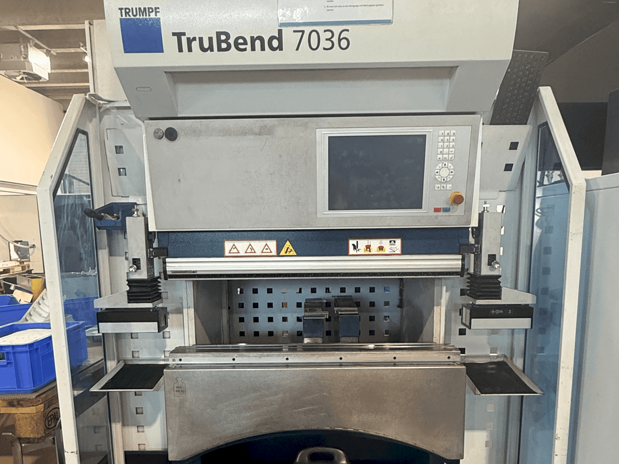 Masina TRUMPF TruBend 7036 eestvaade