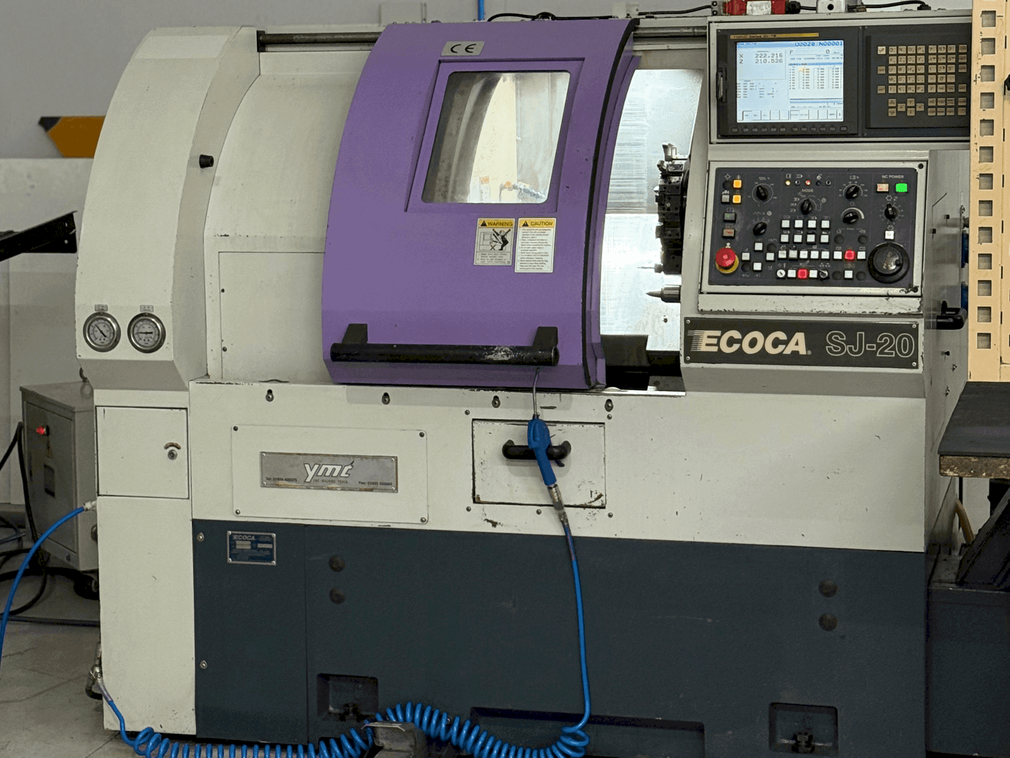 Masina ECOCA SJ-20 eestvaade