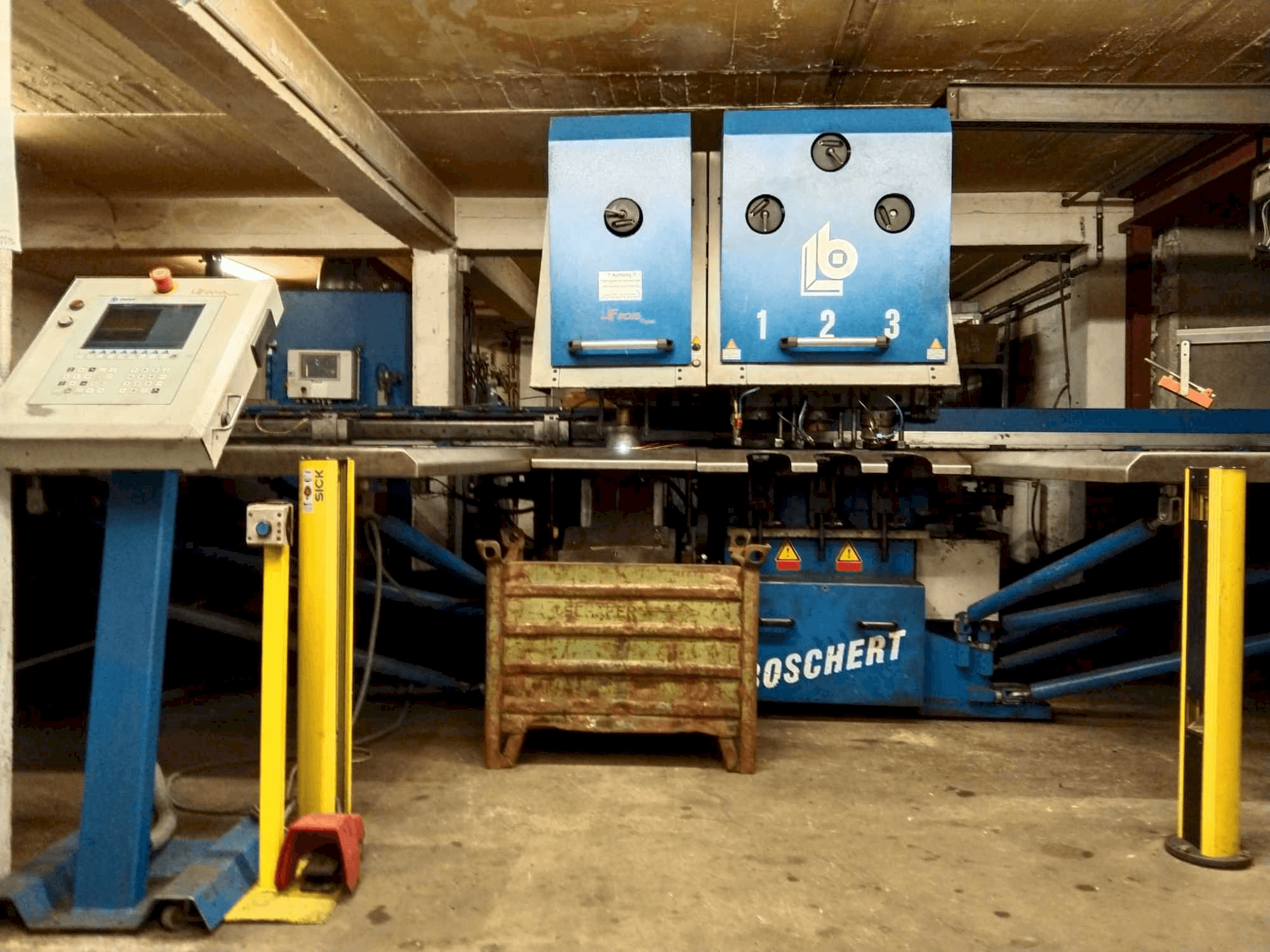 Masina Boschert Tri Combicut plasma eestvaade