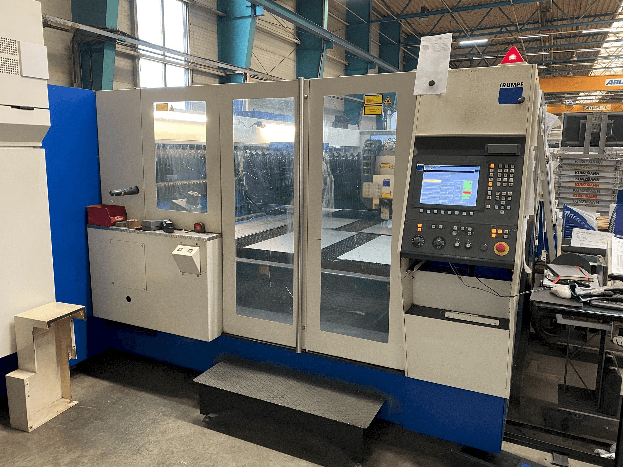 Masina Trumpf laser 5040 eestvaade