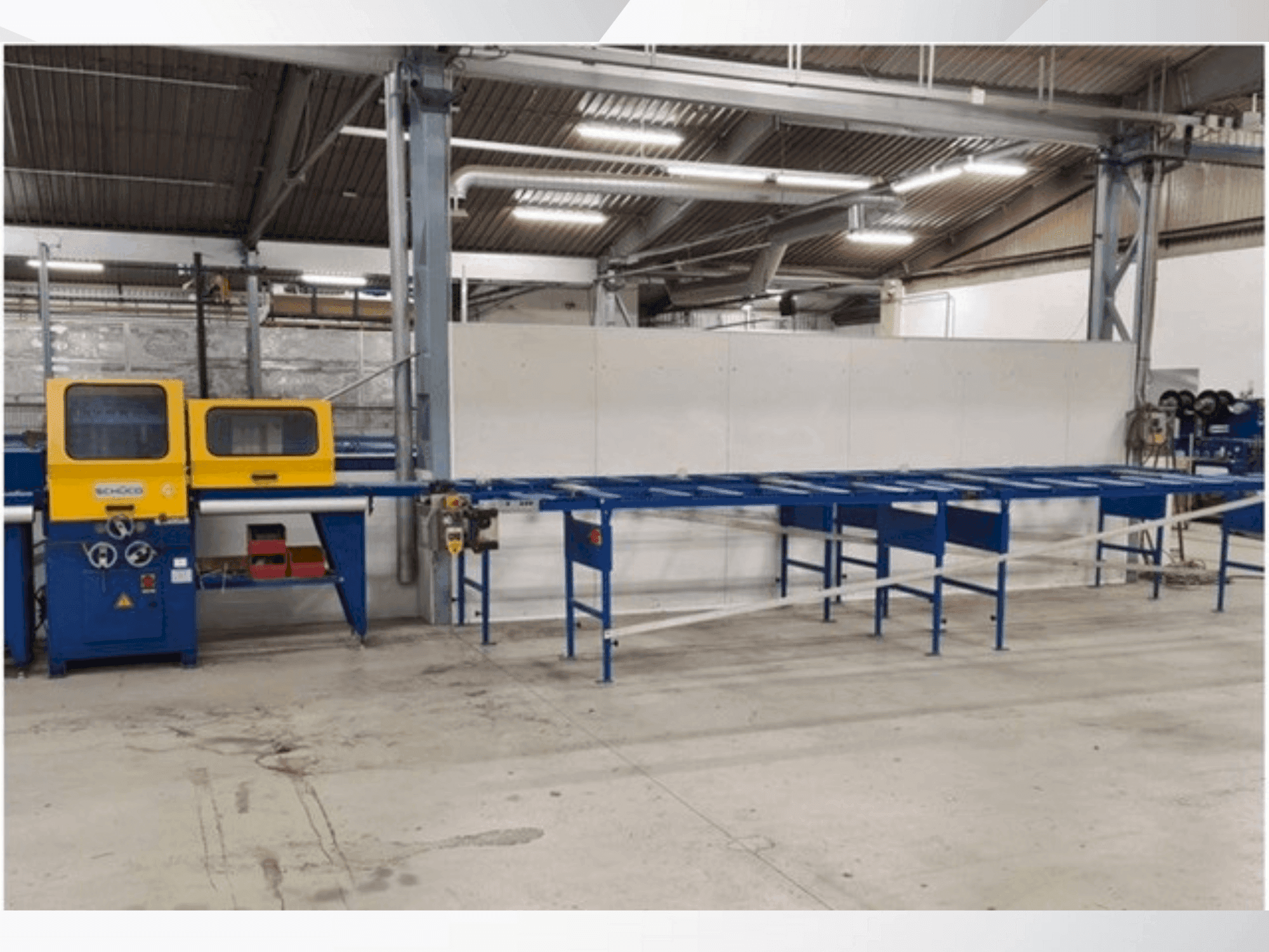 Masina SCHÜCO ISOMAT 5 eestvaade