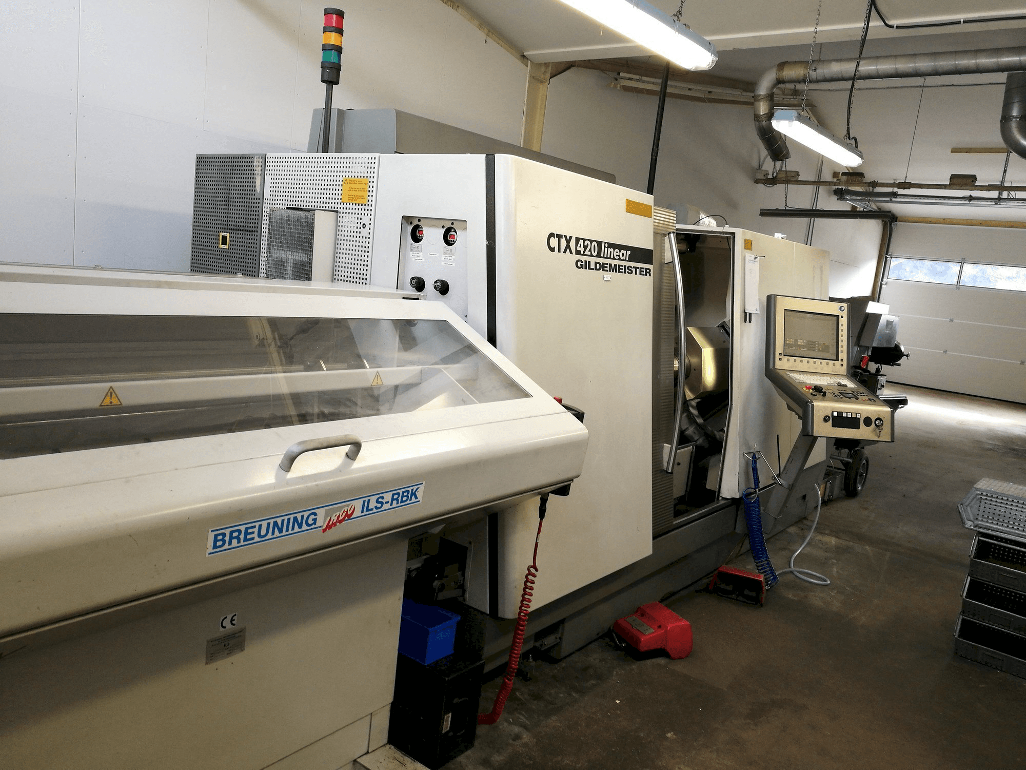 Masina Gildemeister CTX 420 linear / V6 eestvaade