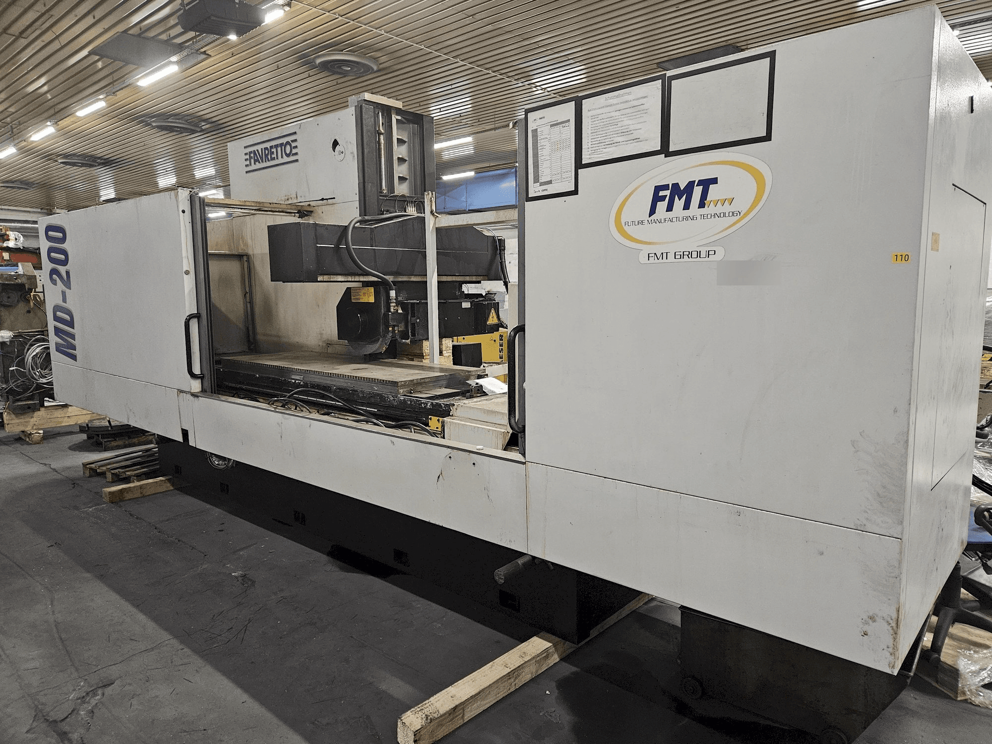 Masina FAVRETTO MD 200 eestvaade