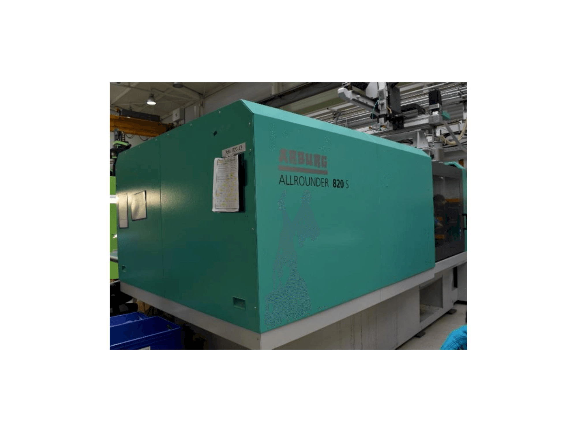 Masina Arburg Allrounder 820 s 4000 - 800 eestvaade