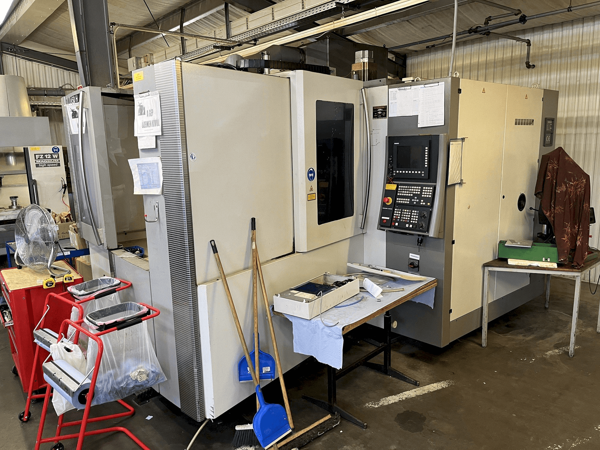 Masina DMG MORI DMC 50H eestvaade