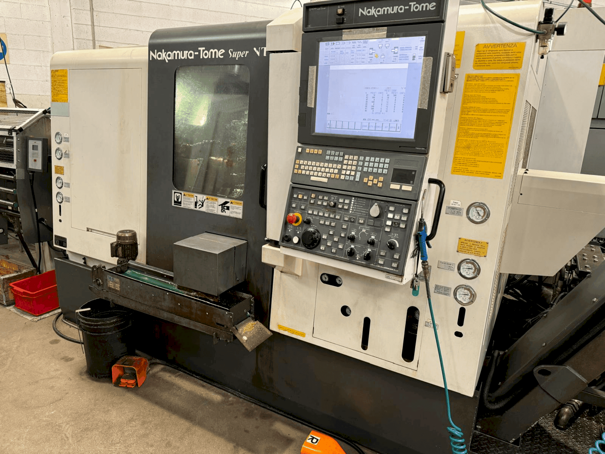 Masina NAKAMURA Super NTY3-100 eestvaade