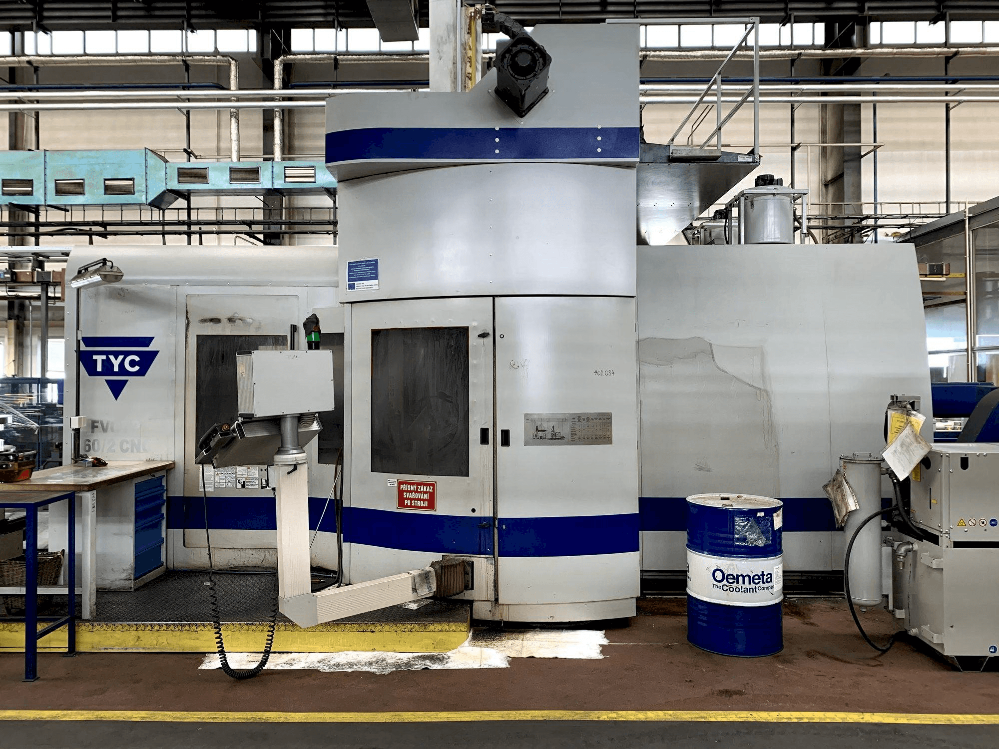 Masina TYC FVCTP 160/2 eestvaade