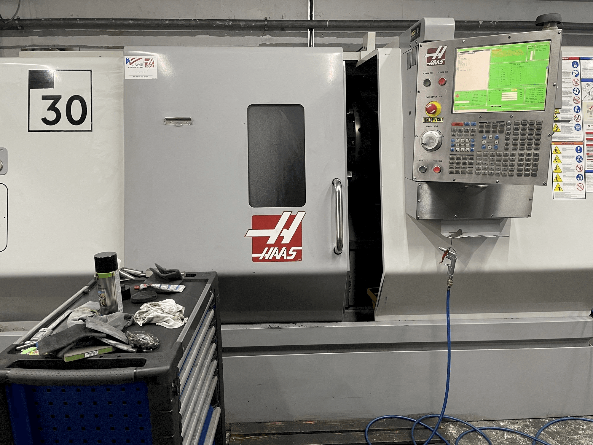 Masina HAAS SL-30 eestvaade