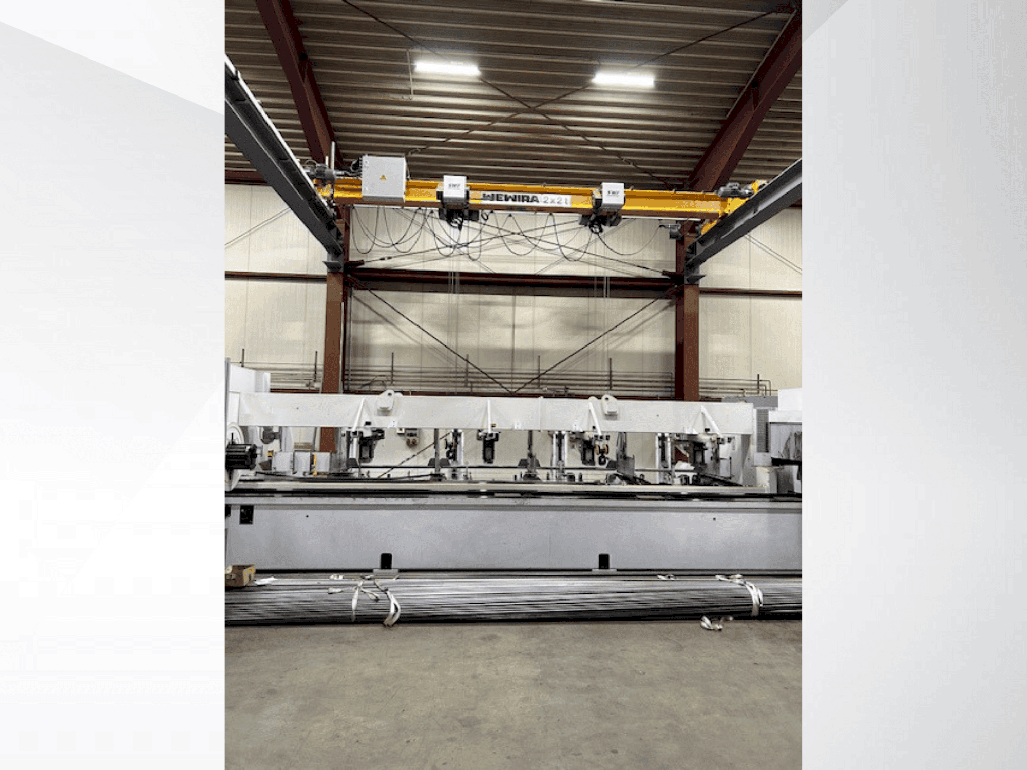 Masina TRUMPF Tru Laser Tube 3000 Fiber eestvaade