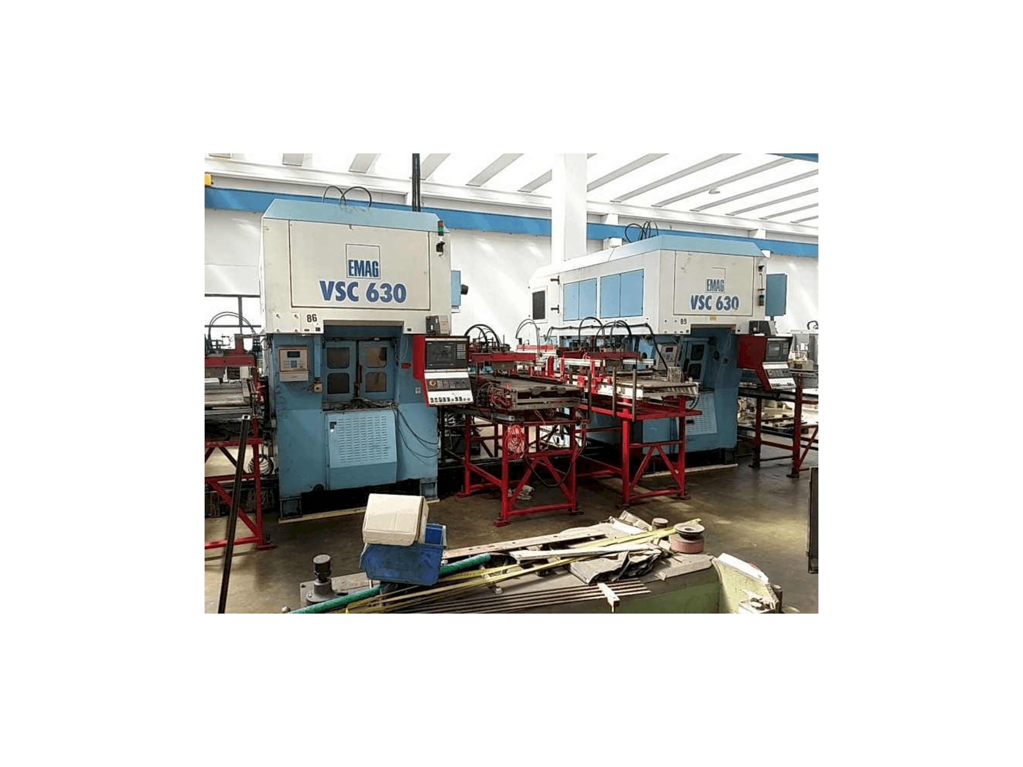 Masina EMAG VSC 630 vasaku külje vaade