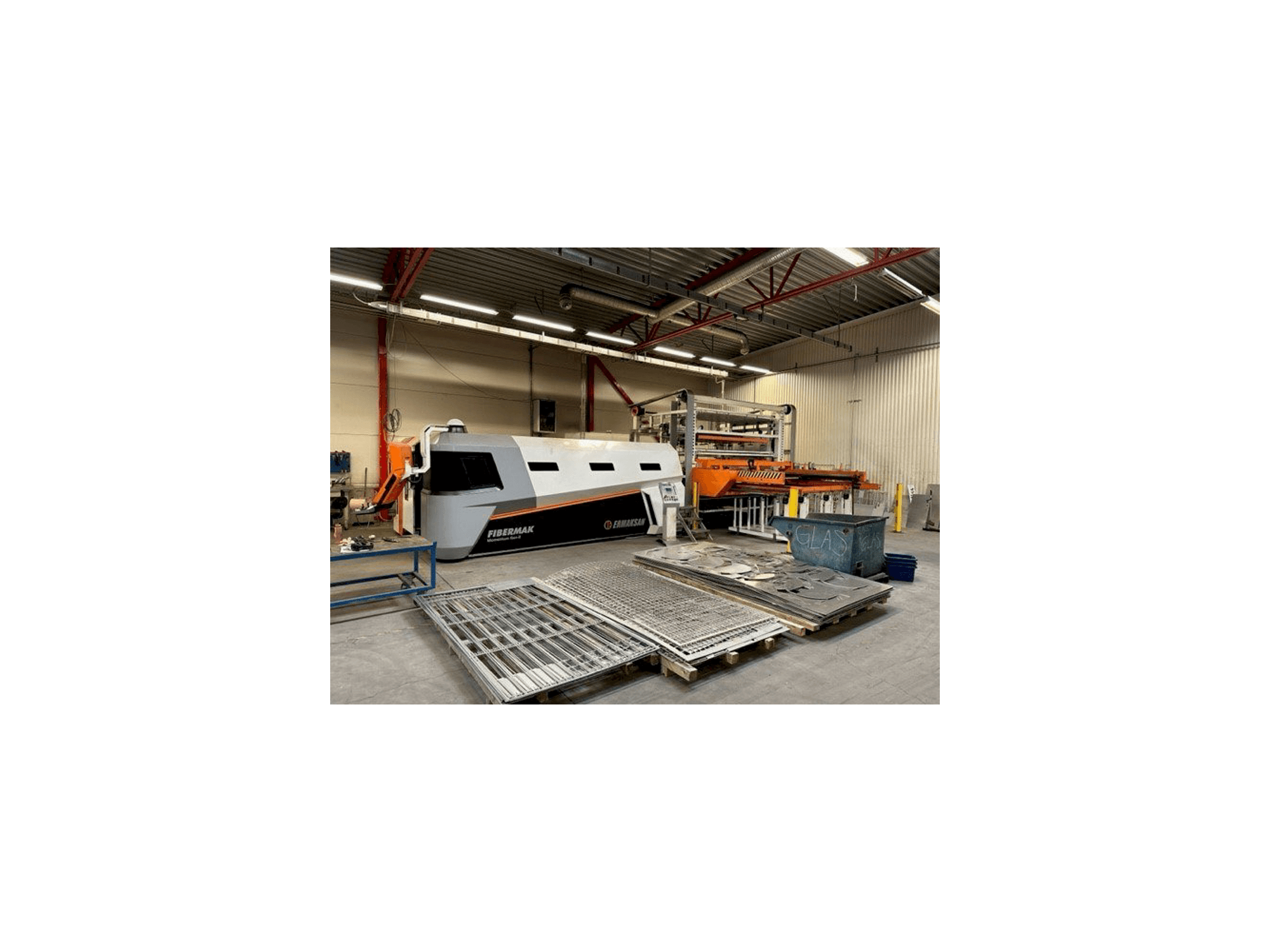 Masina ERMAKSAN Fibermak 4KW eestvaade