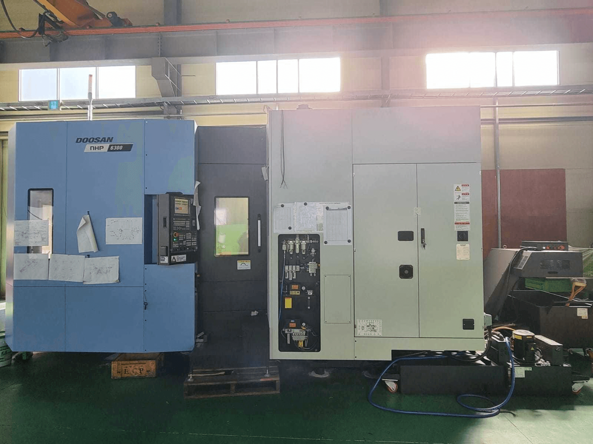 Masina Doosan NHP 6300 eestvaade