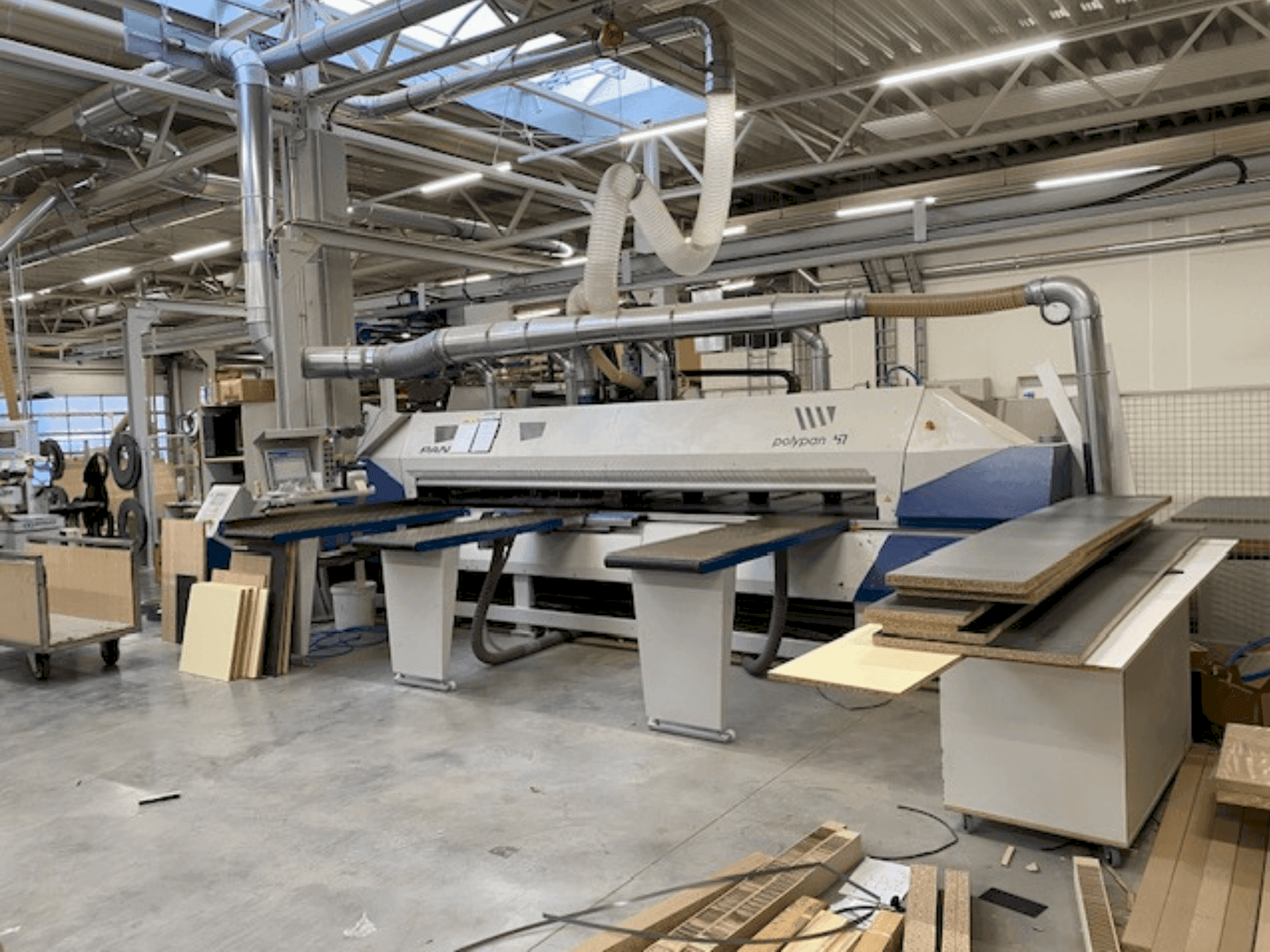 Masina PANHANS POLYPAN 47 F eestvaade