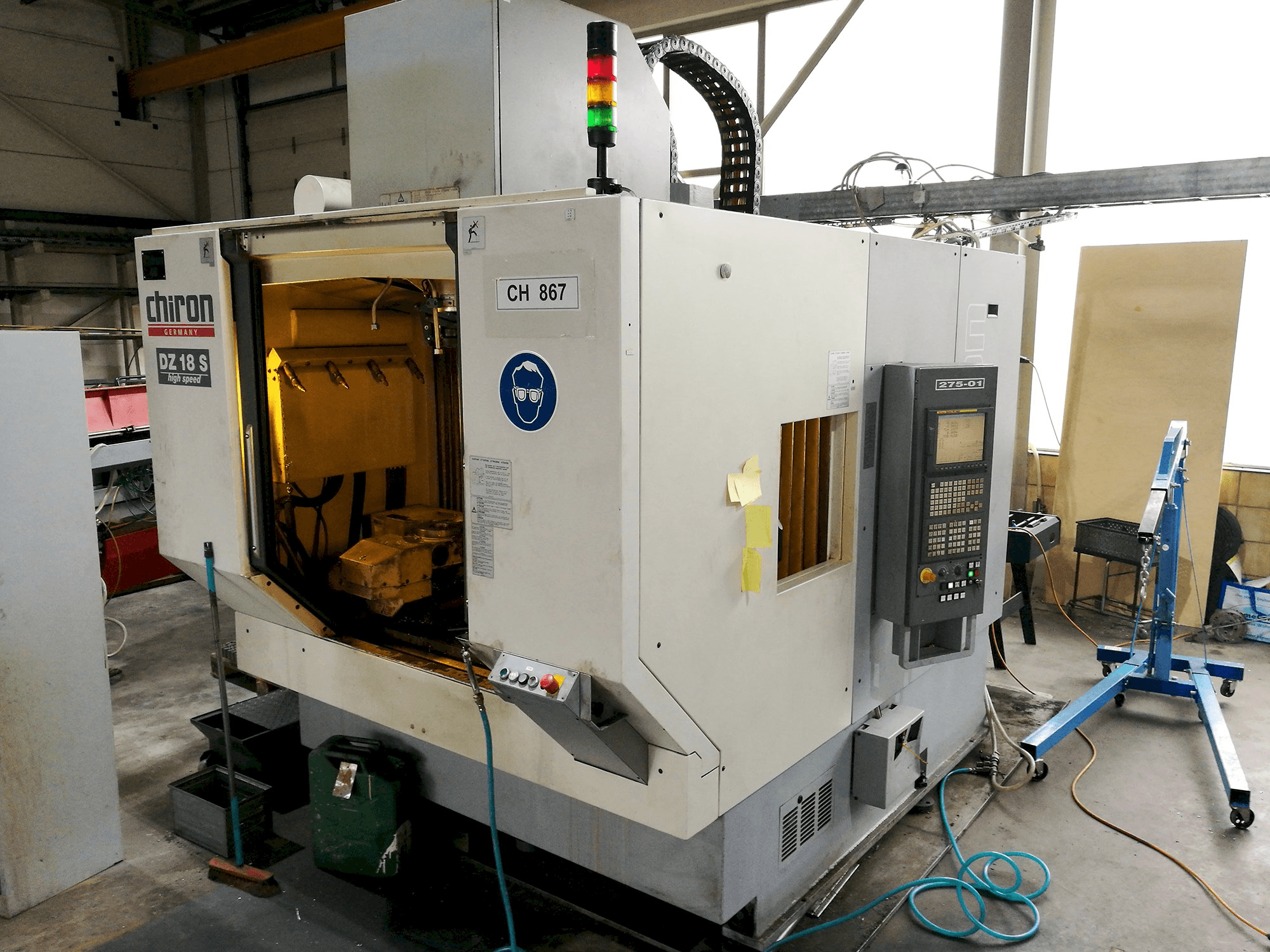 Masinavaade Chiron DZ 18 S vasakult