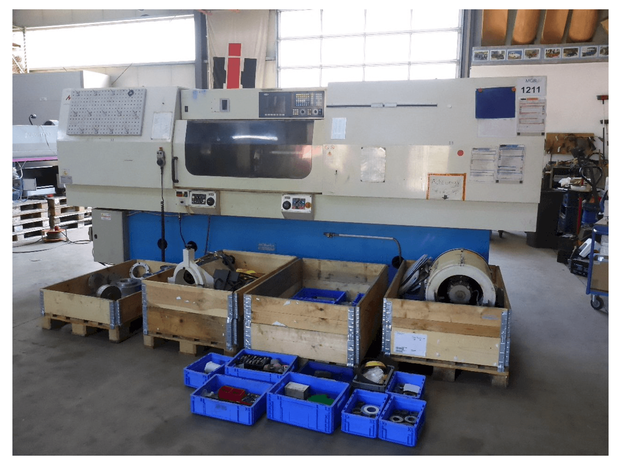 Masina MORARA Heavy Quick I/E 1000 CNC eestvaade