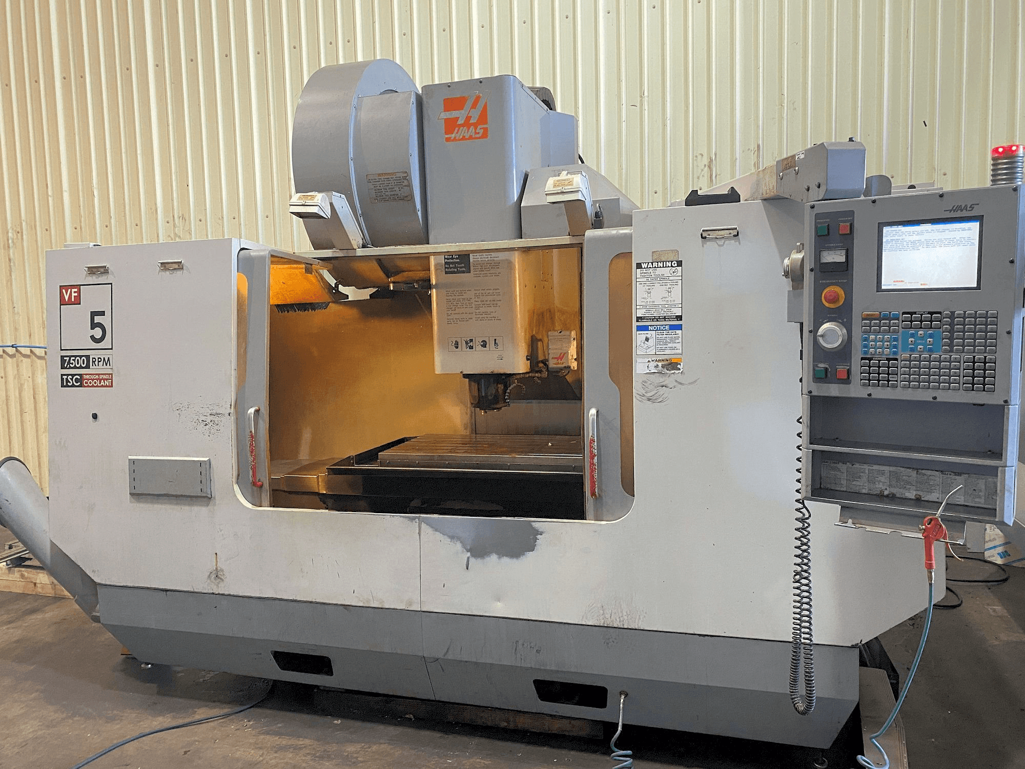 Masina HAAS VF-5/50HE eestvaade