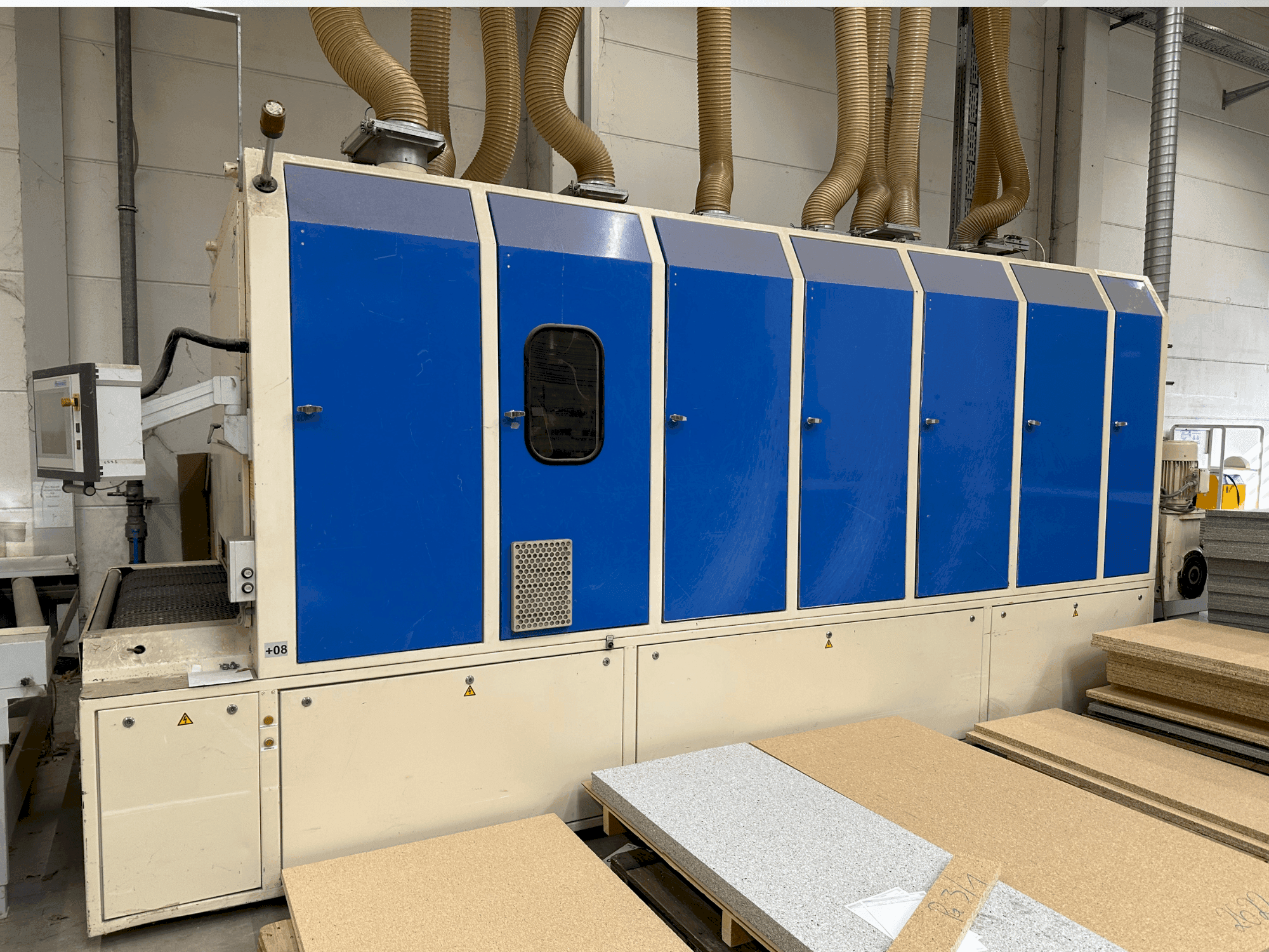 Masina HEESEMANN LSM8 / EA2 eestvaade