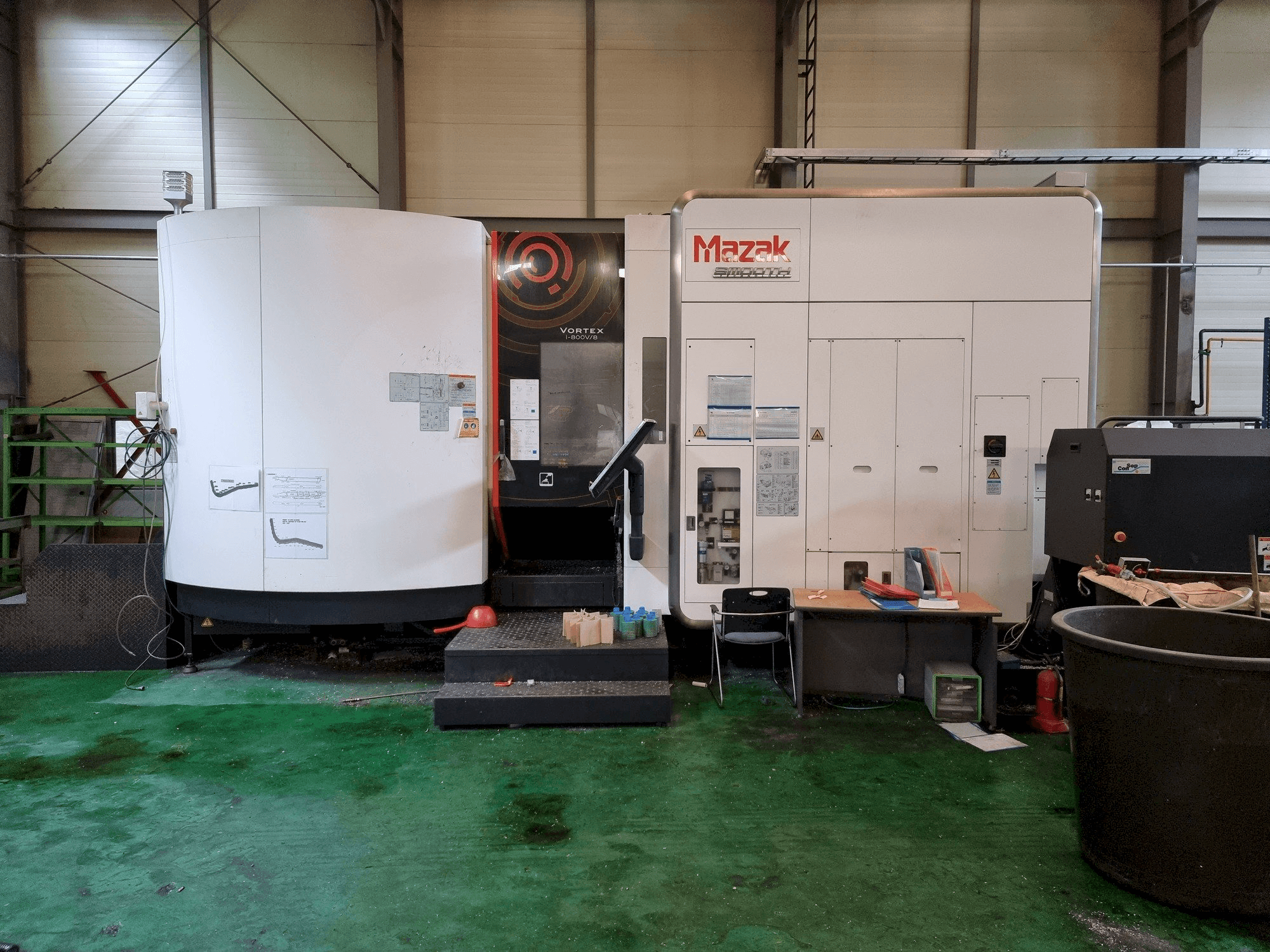 Masina Mazak VORTEX i-800V/8 eestvaade