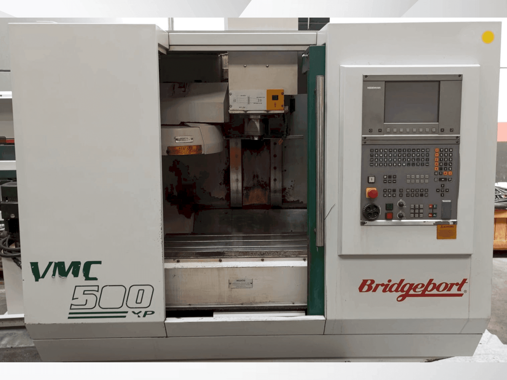 Masina Bridgeport VMC 500 XP eestvaade