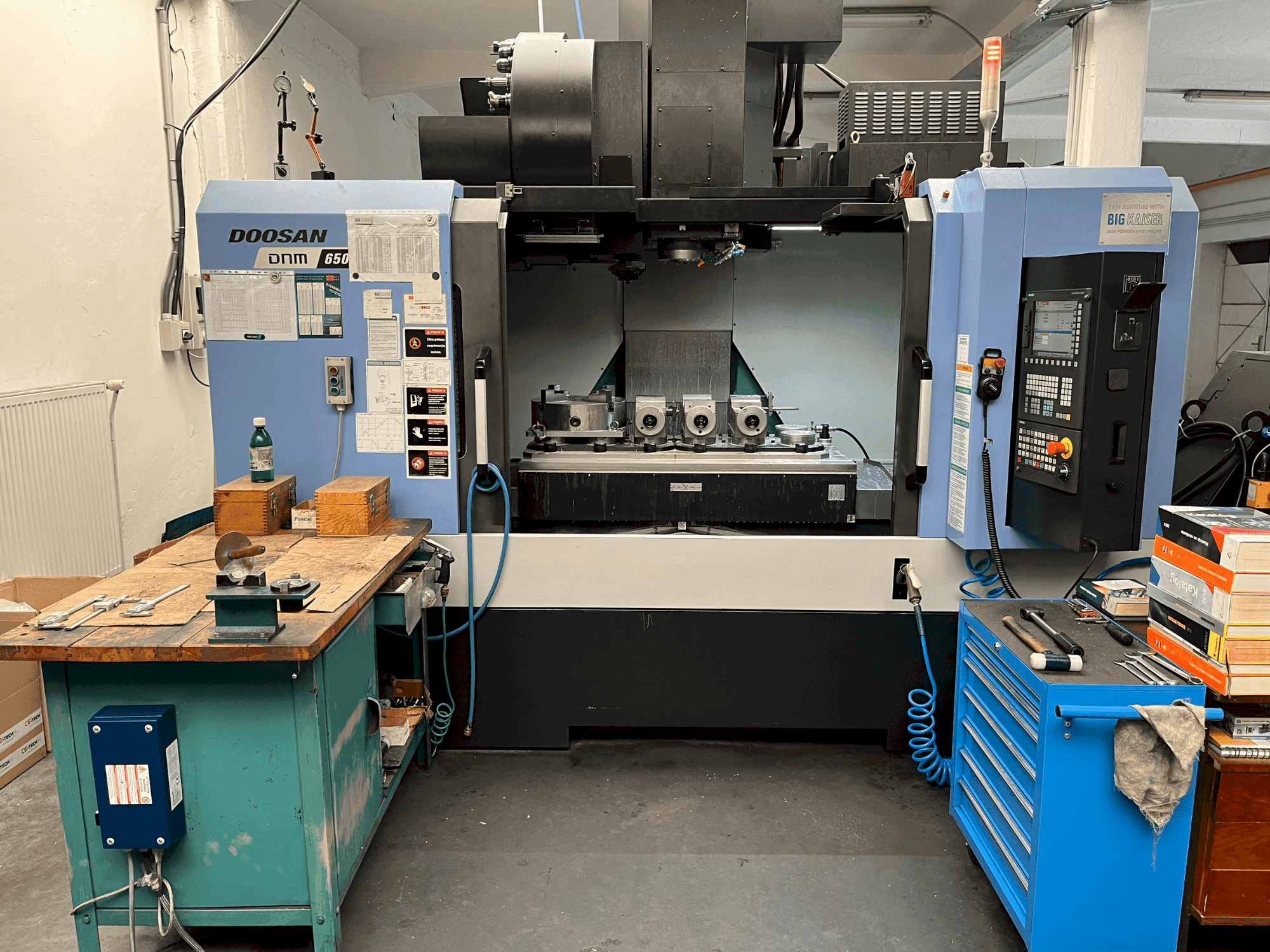Masina DOOSAN DNM 650 II eestvaade