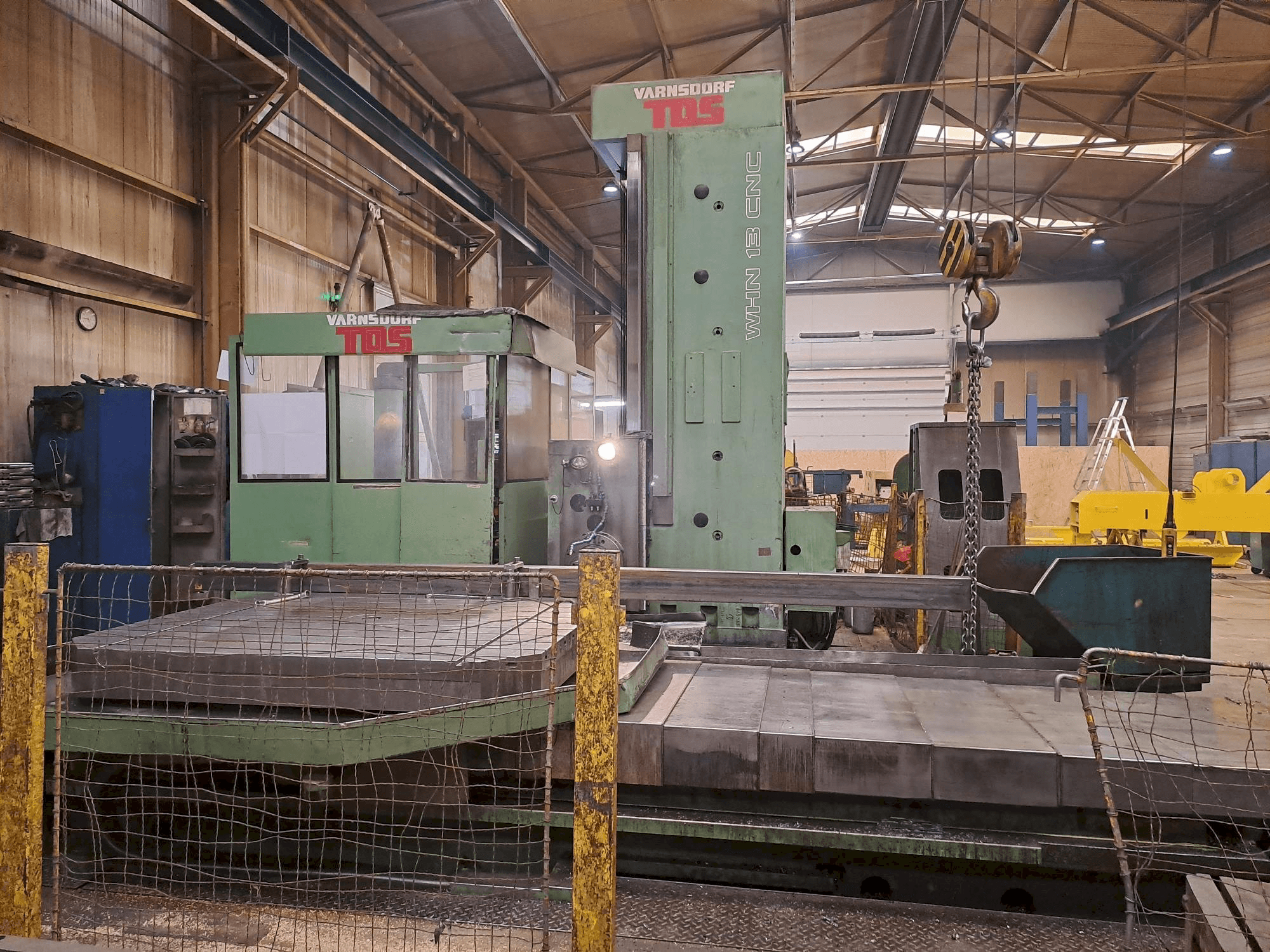 Masina TOS WHN 13 CNC eestvaade
