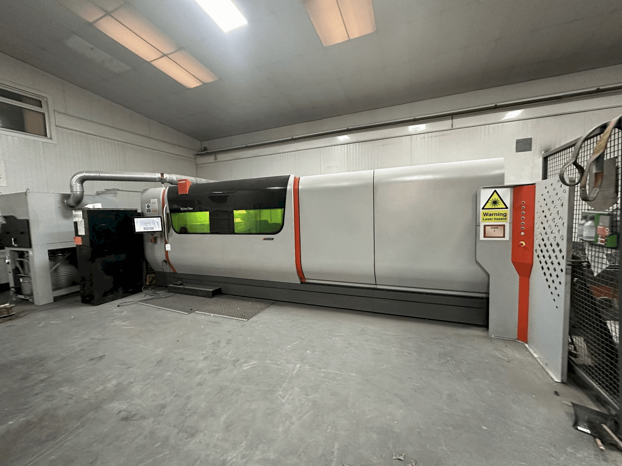 Masina Bystronic Bystar 4020 6KW Fibre with ByTrans eestvaade