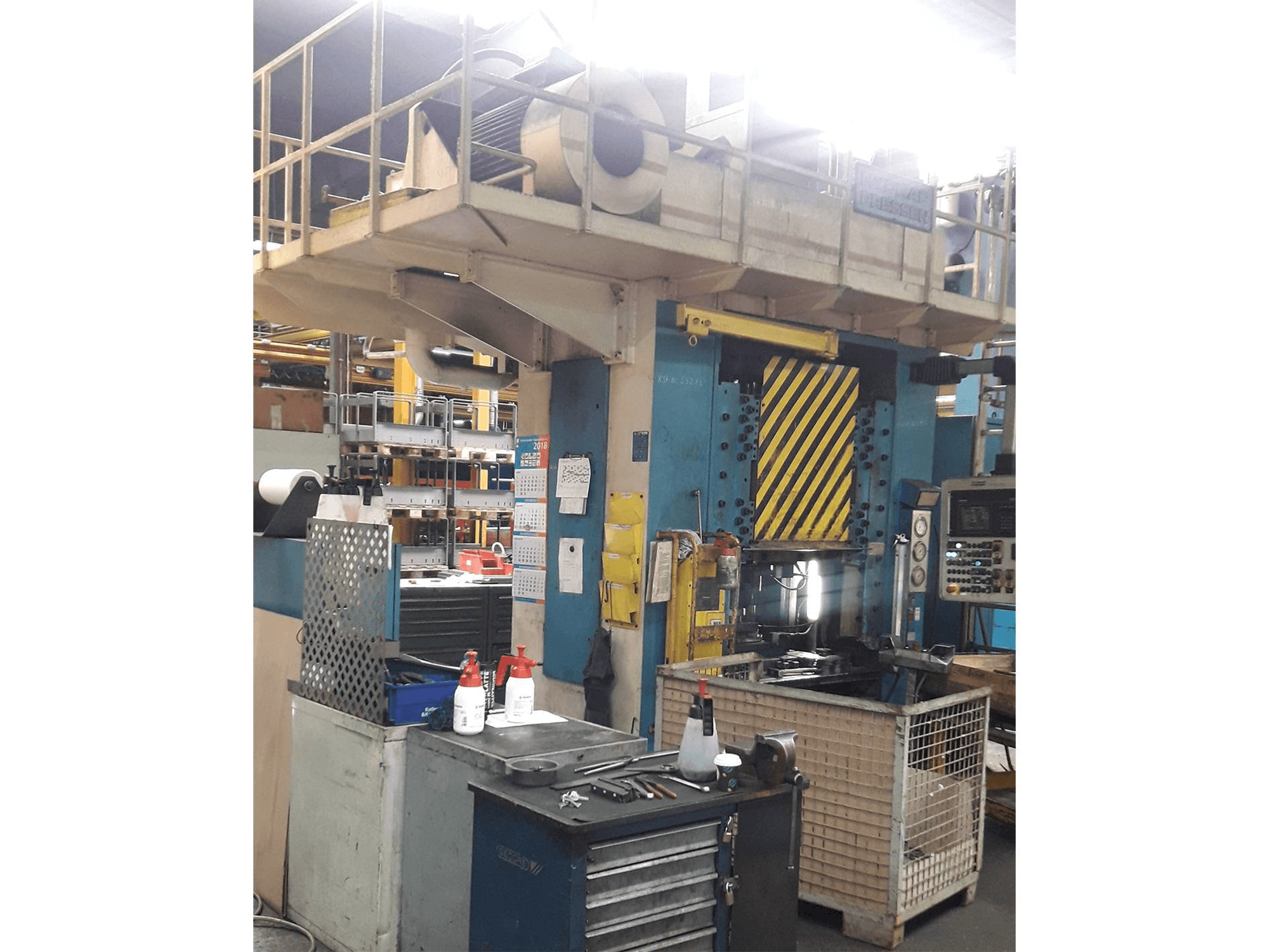 Masina HYDRAP HPDZB 250 eestvaade
