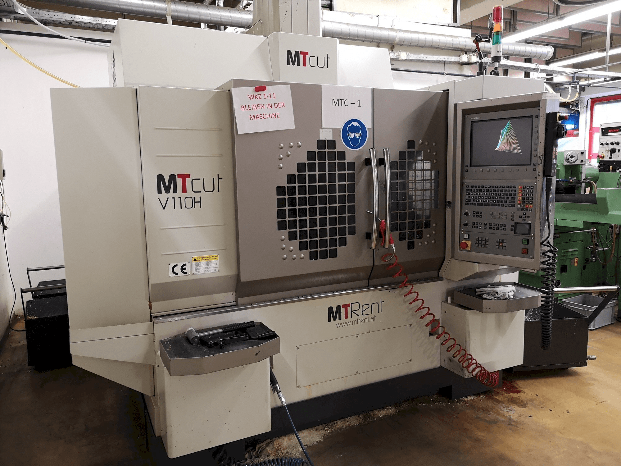Masina MT Cut V110H eestvaade