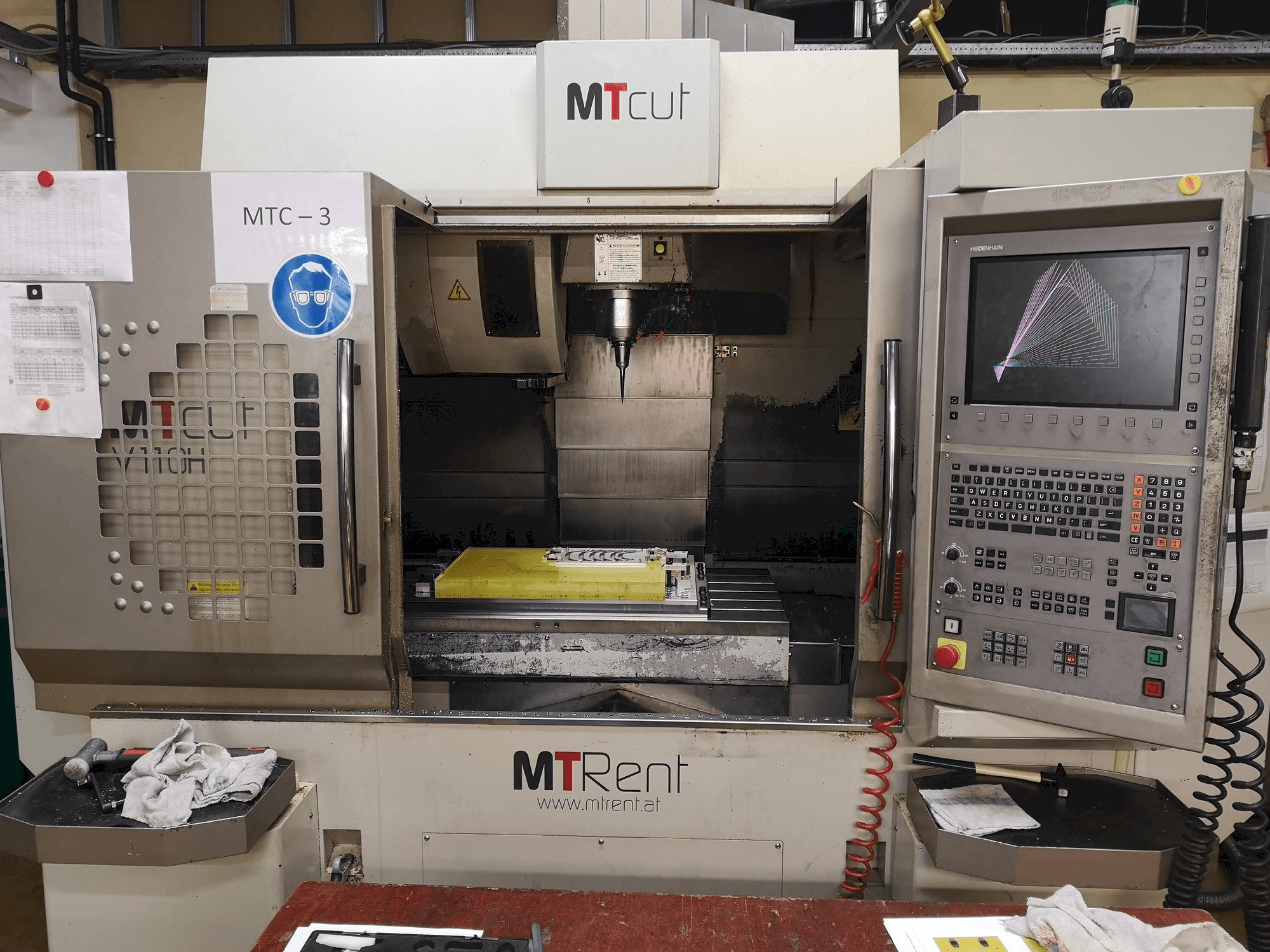 Masina MT Cut V110H eestvaade